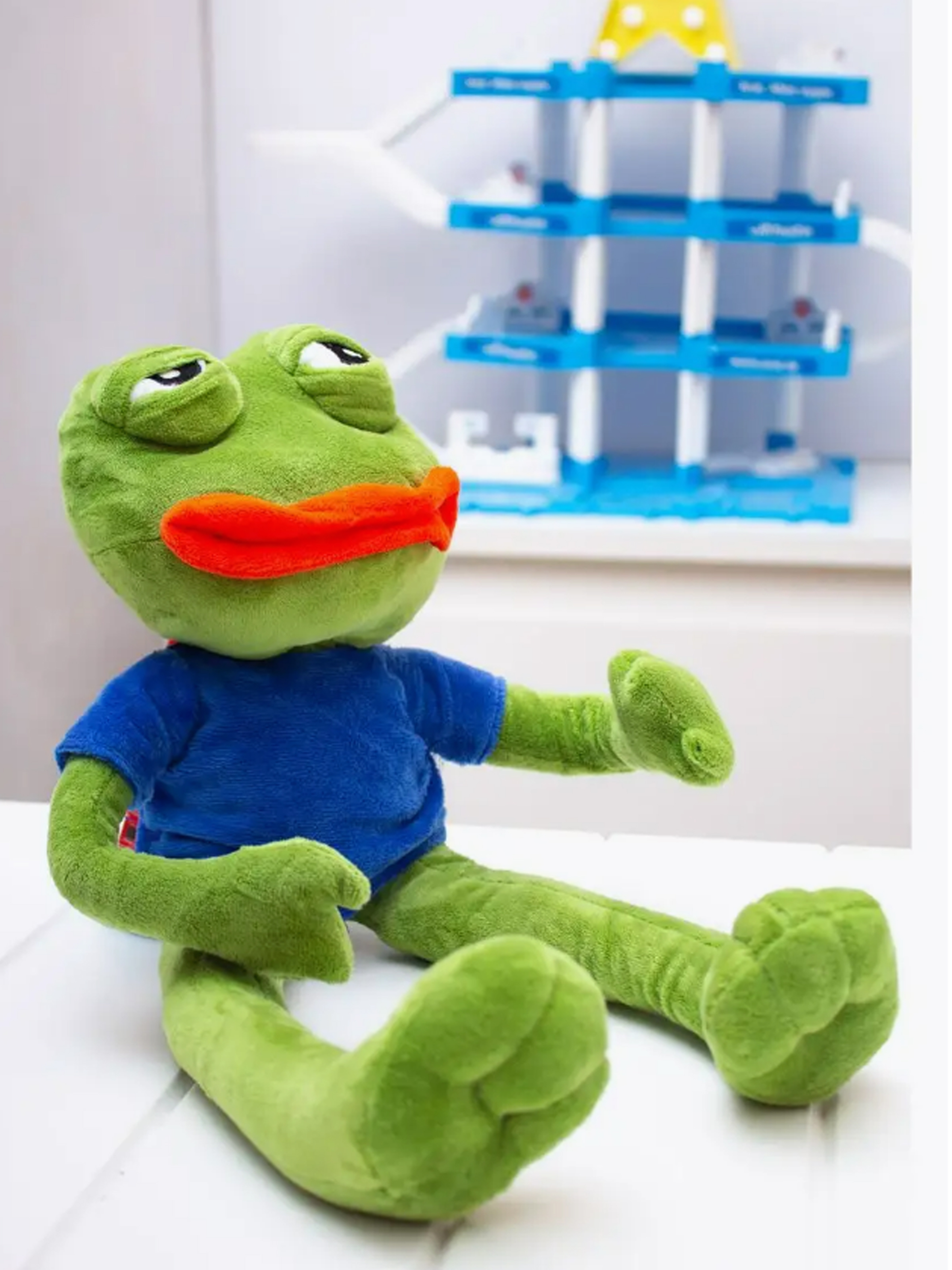 Мягкая игрушка Пепе Лягушка Plush Story зеленый - фото 1