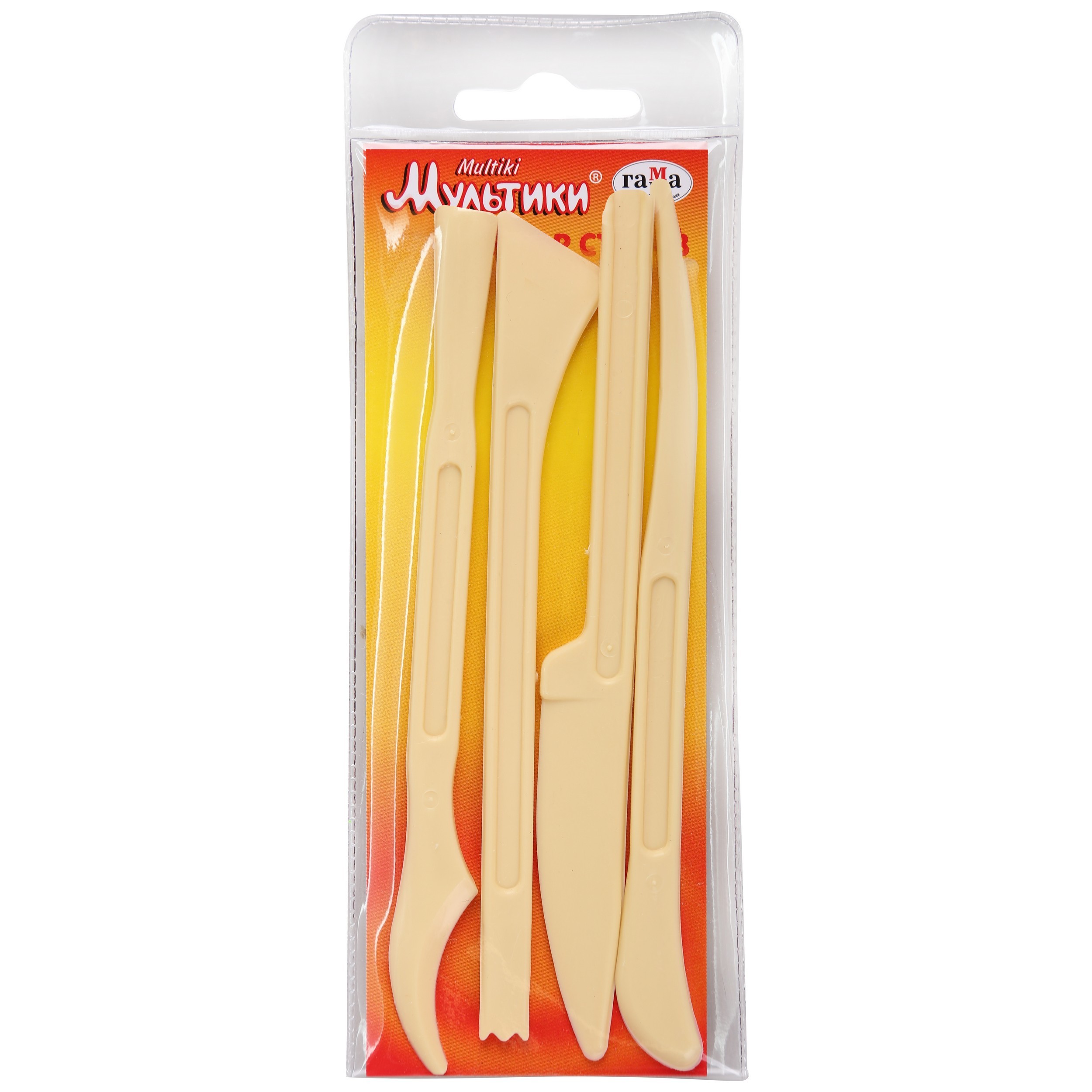 Стек для лепки ГАММА 4 шт. - фото 1