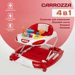 Ходунки Nuovita Carrozza красный