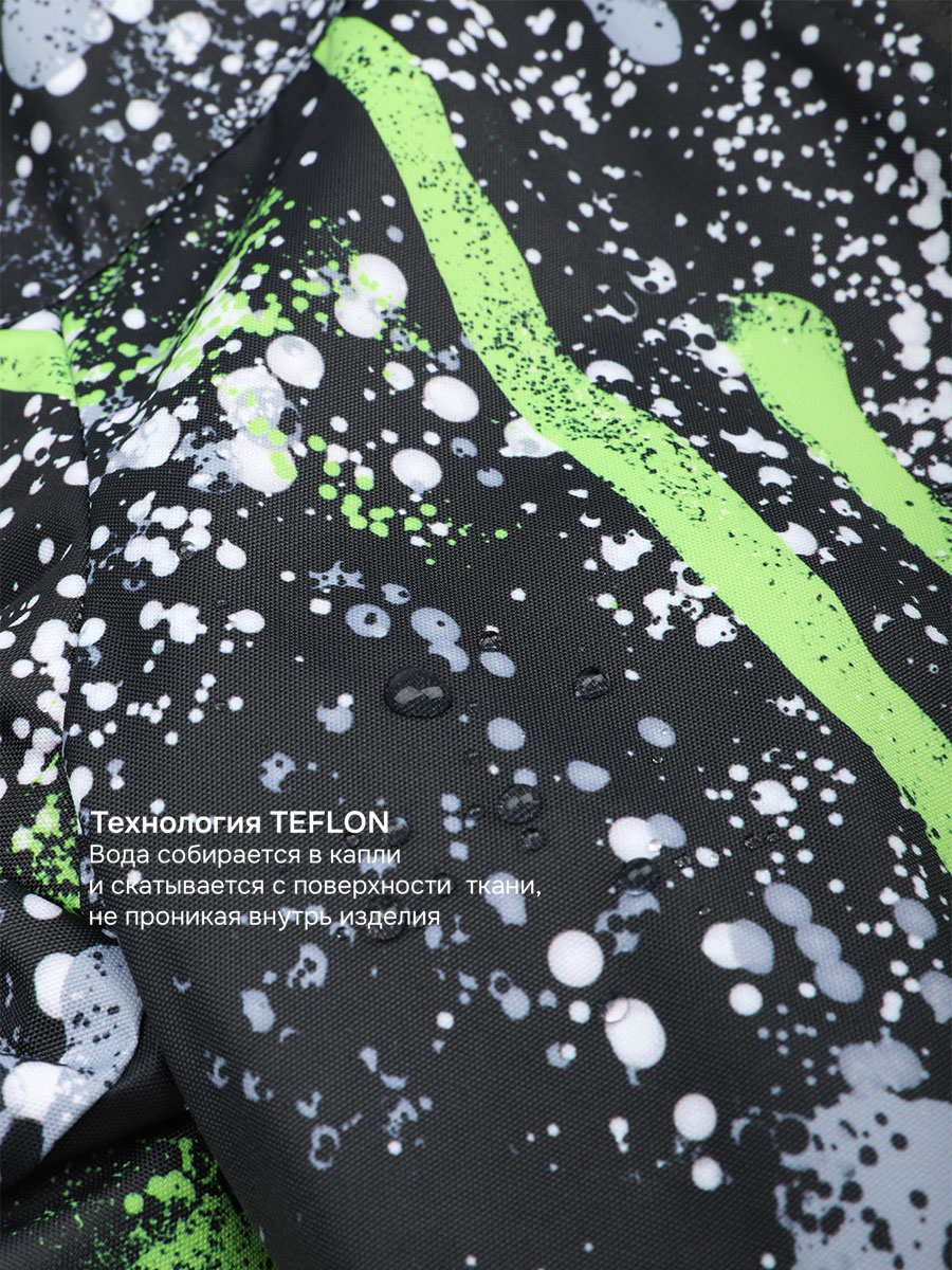 Комбинезон NIKASTYLE 8з1525 салат/черный - фото 14