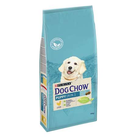 Корм для щенков Dog Chow с курицей 14кг