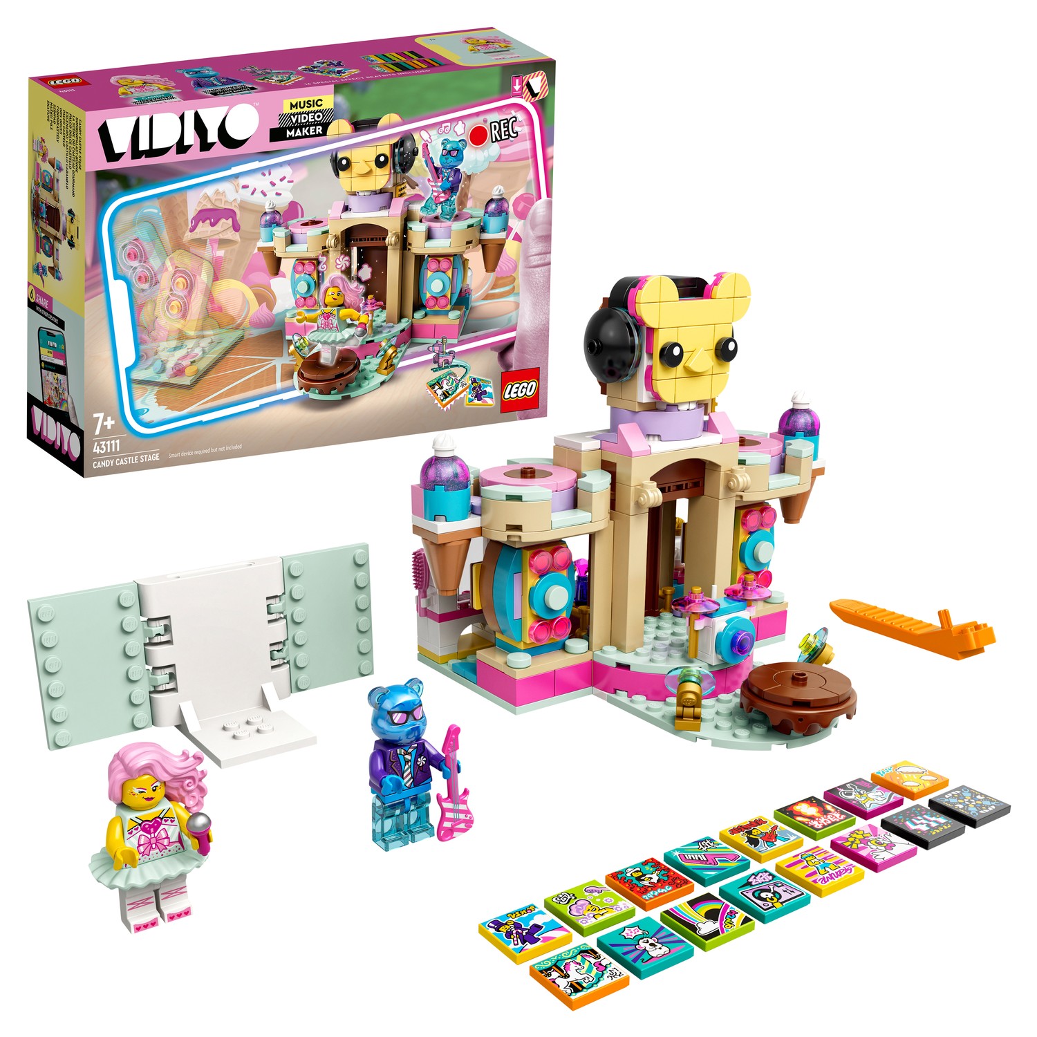 Конструктор LEGO VIDIYO Candy Castle Stage - фото 1