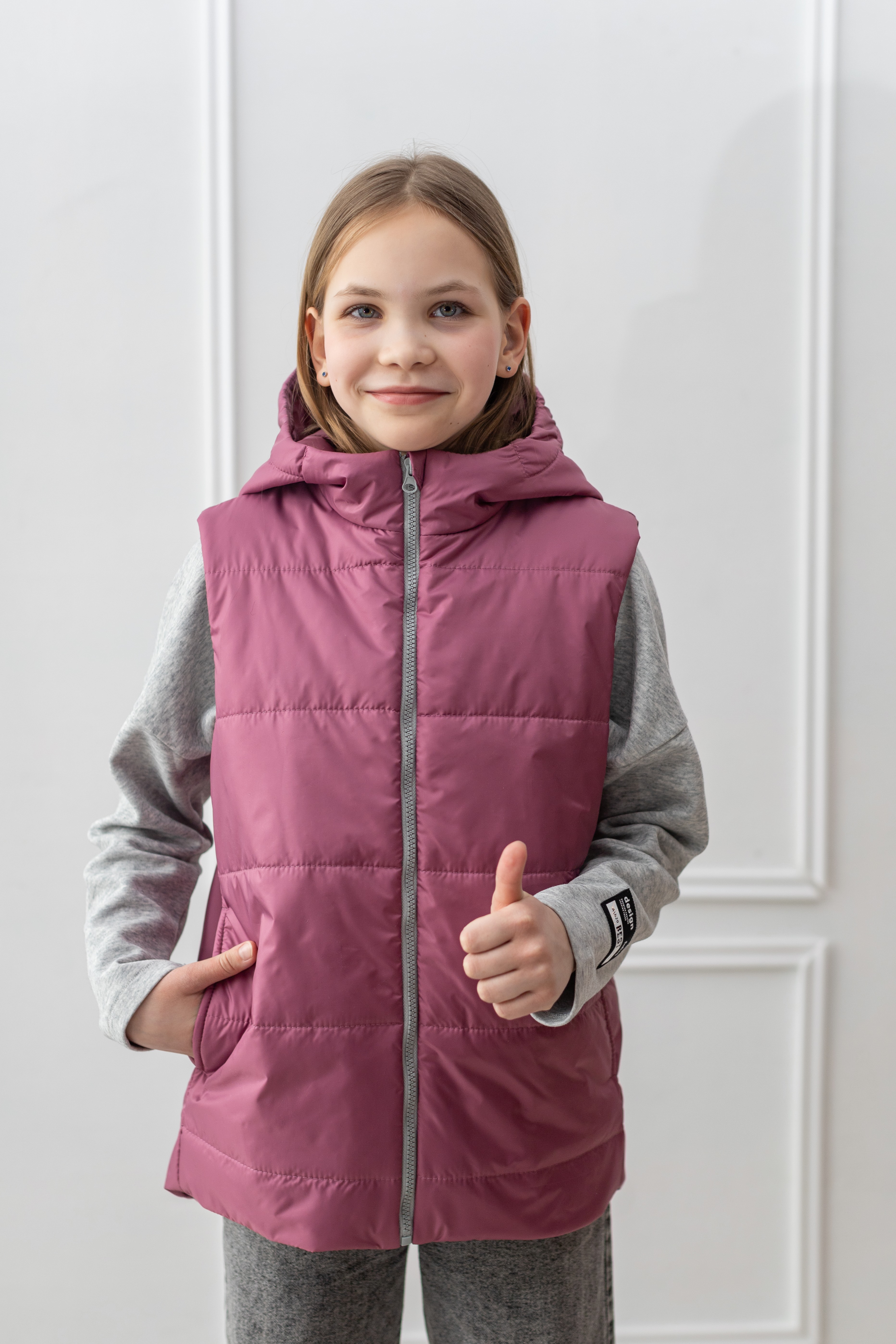 Жилет ARCTICMAGIC ДЖ-109ягодный - фото 1