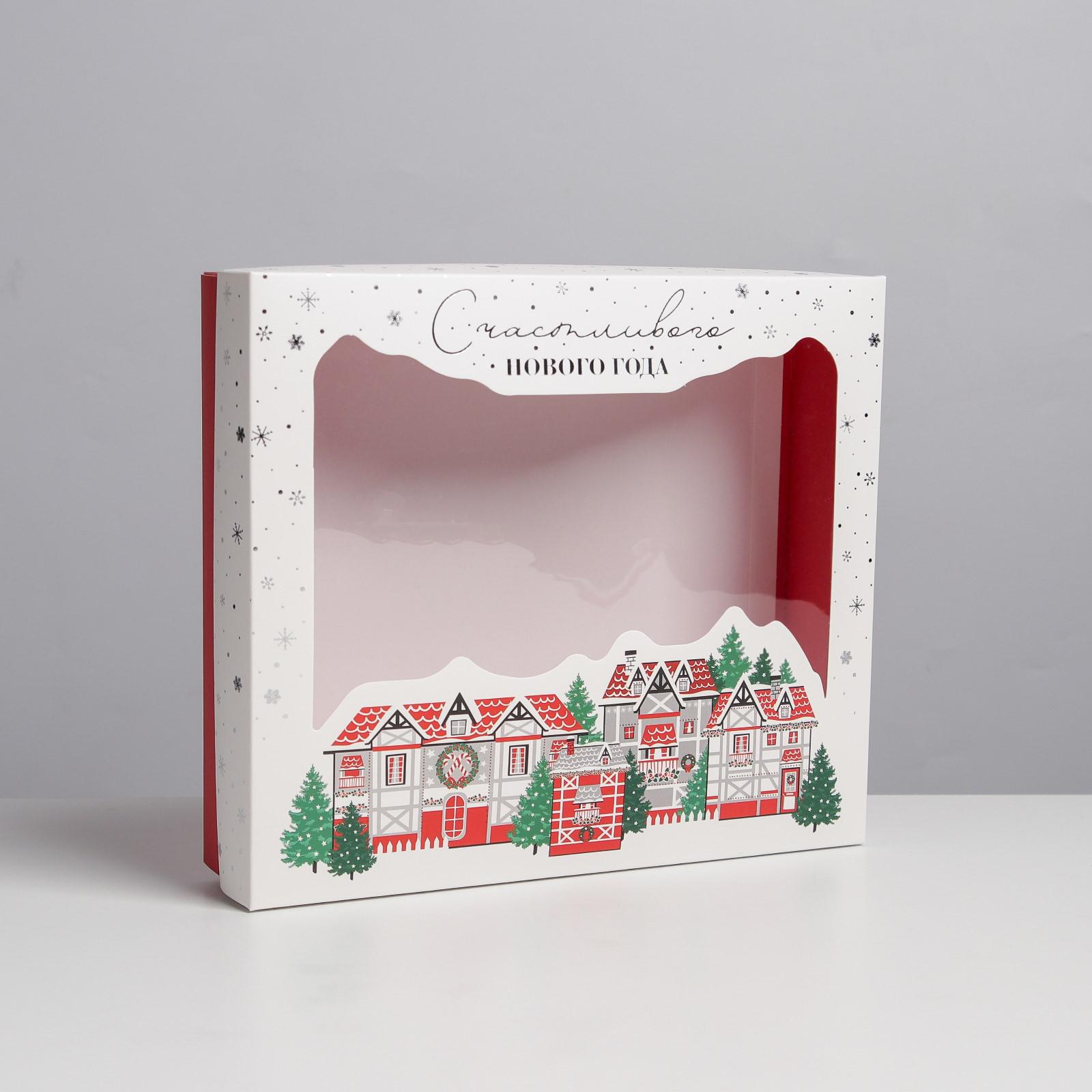 Коробка Дарите Счастье подарочная «Crystal». 23.5×20.5×5.5 см - фото 2