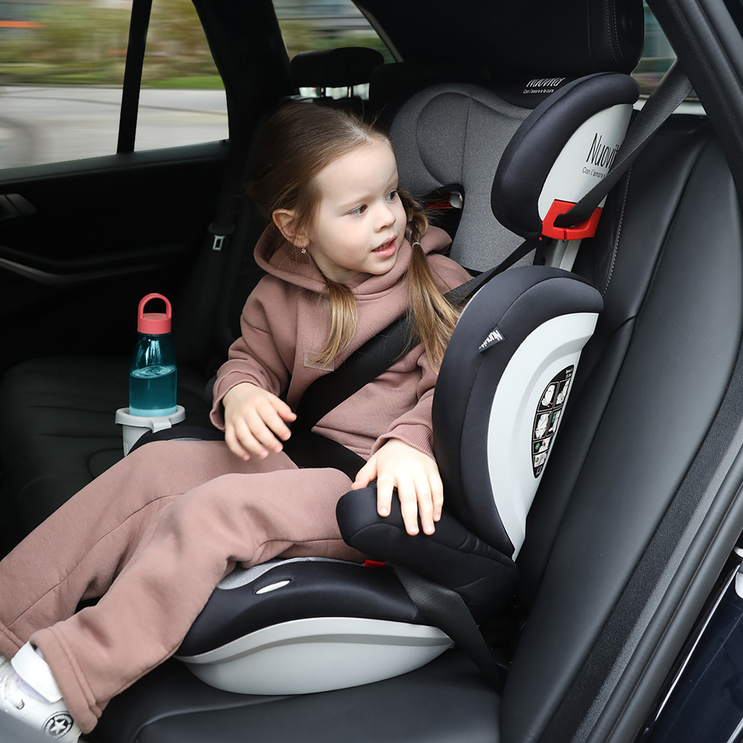 Автокресло Nuovita Isofix 2/3 (15-36 кг) бирюзовый - фото 20