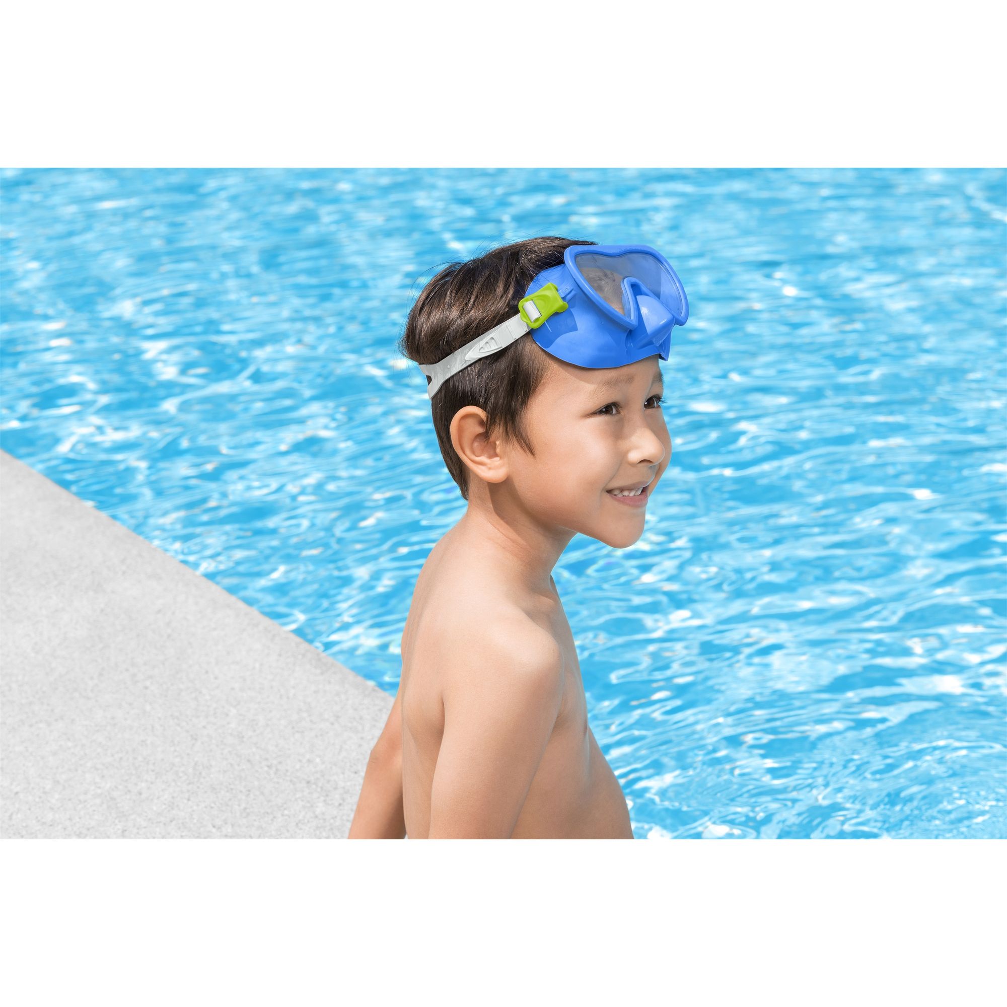 Маска для ныряния Bestway синяя - фото 2