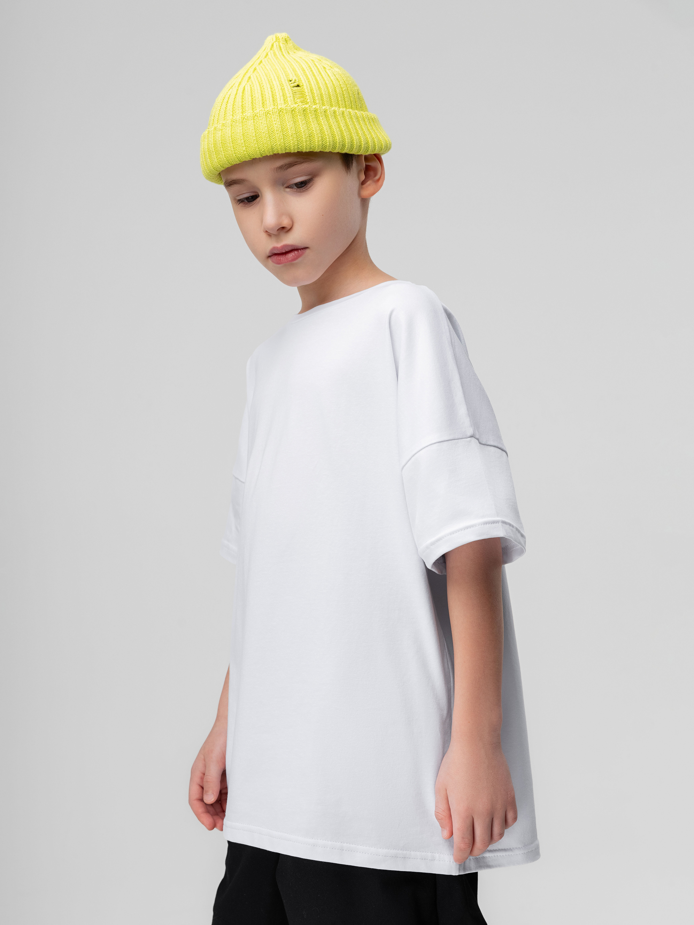 Футболка Bodo 4-435MU_белый (салатовый) - фото 4