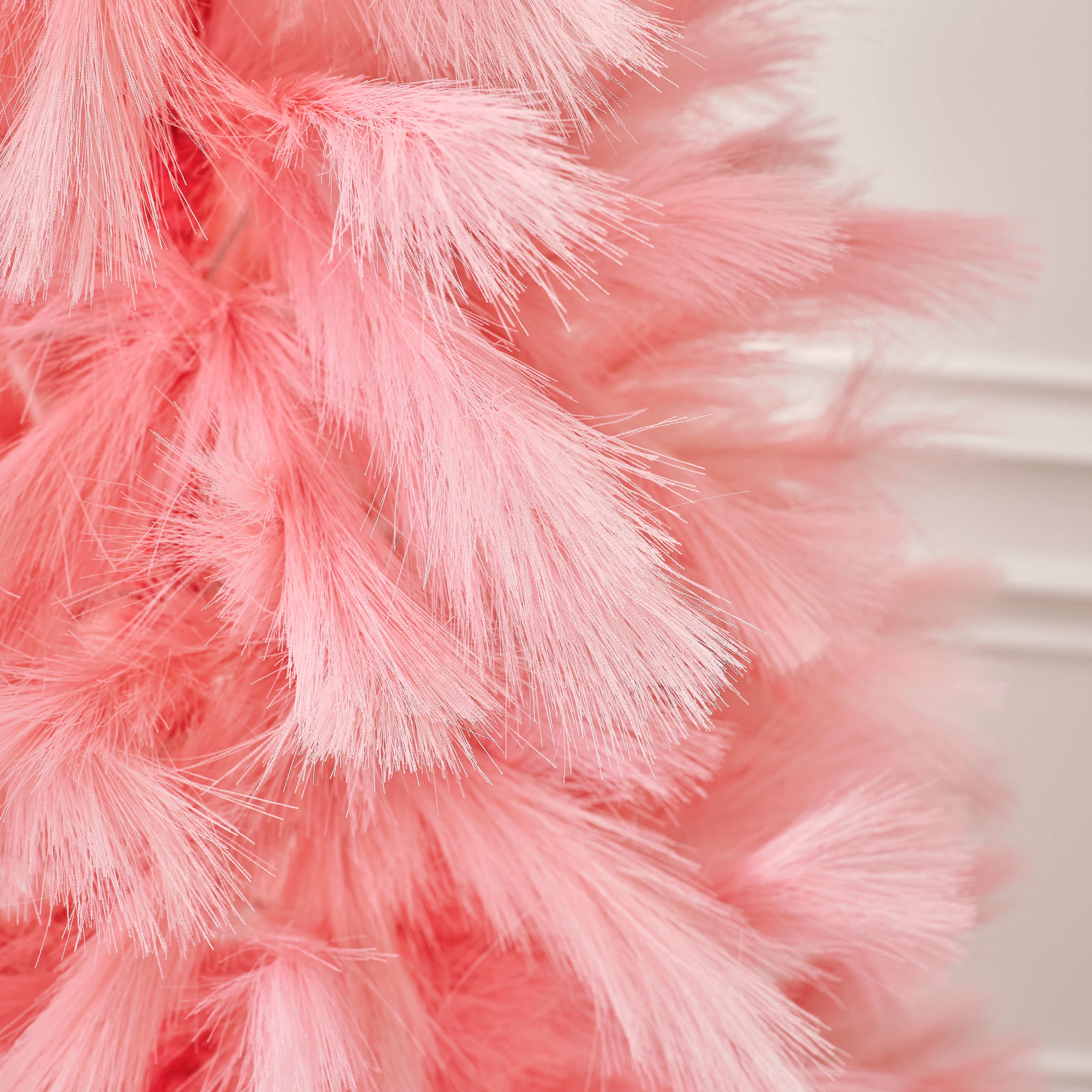 Елка искусственная BINOSHE Pink Charm 210 см розовая - фото 4