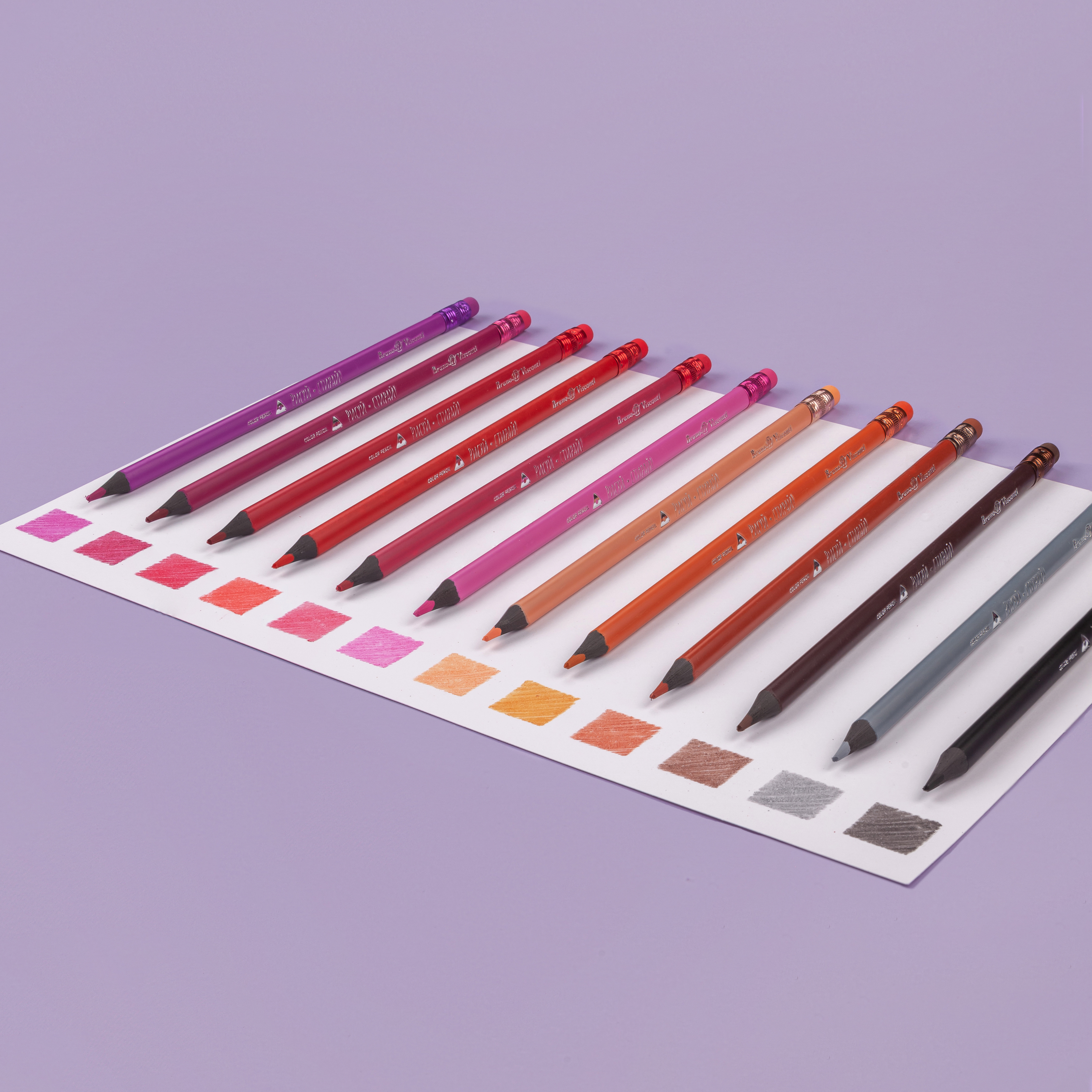 Карандаши цветные Bruno Visconti 24 шт. - фото 6