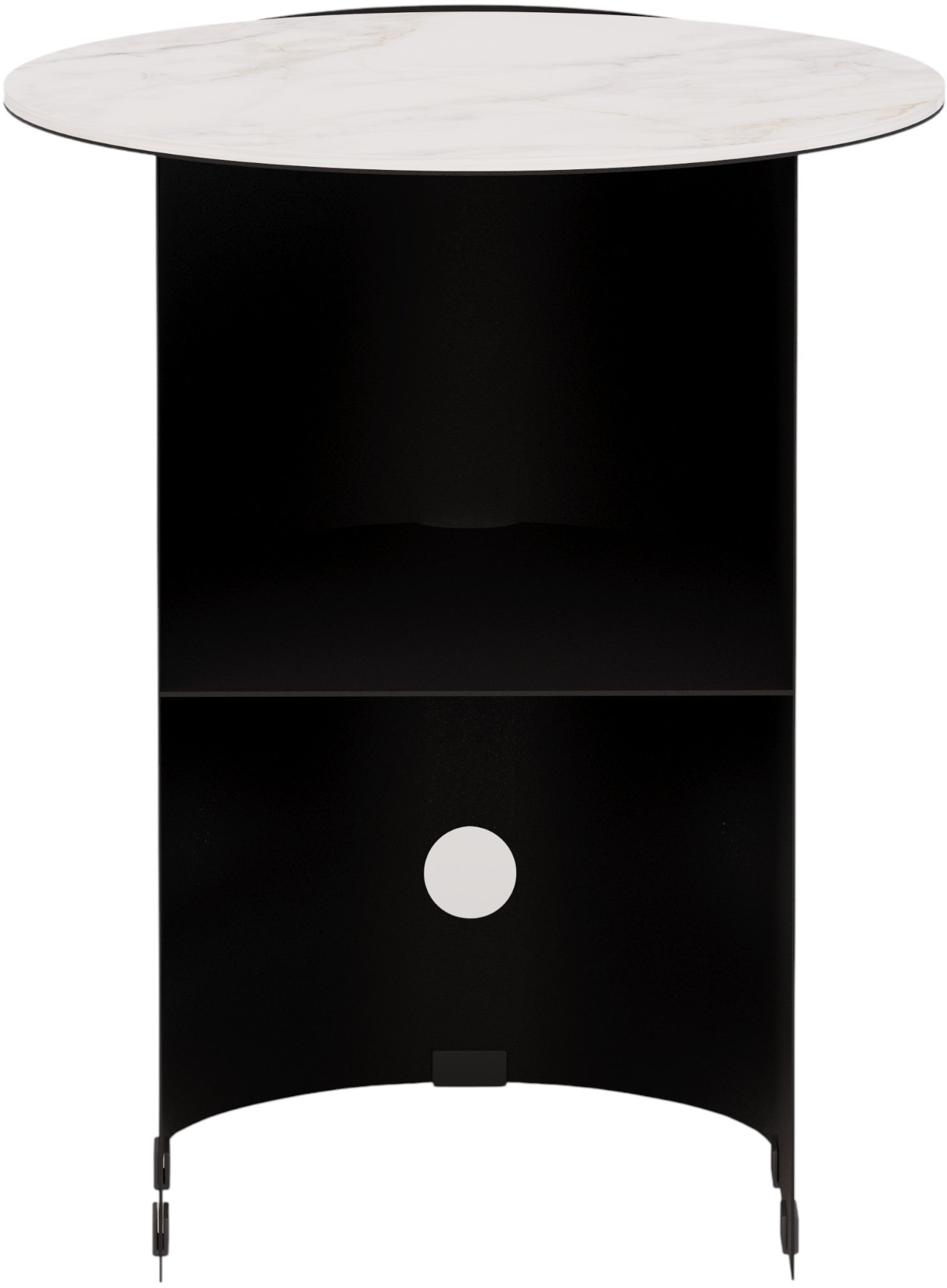 Стол журнальный SLINE Тоби лайт черный - фото 12