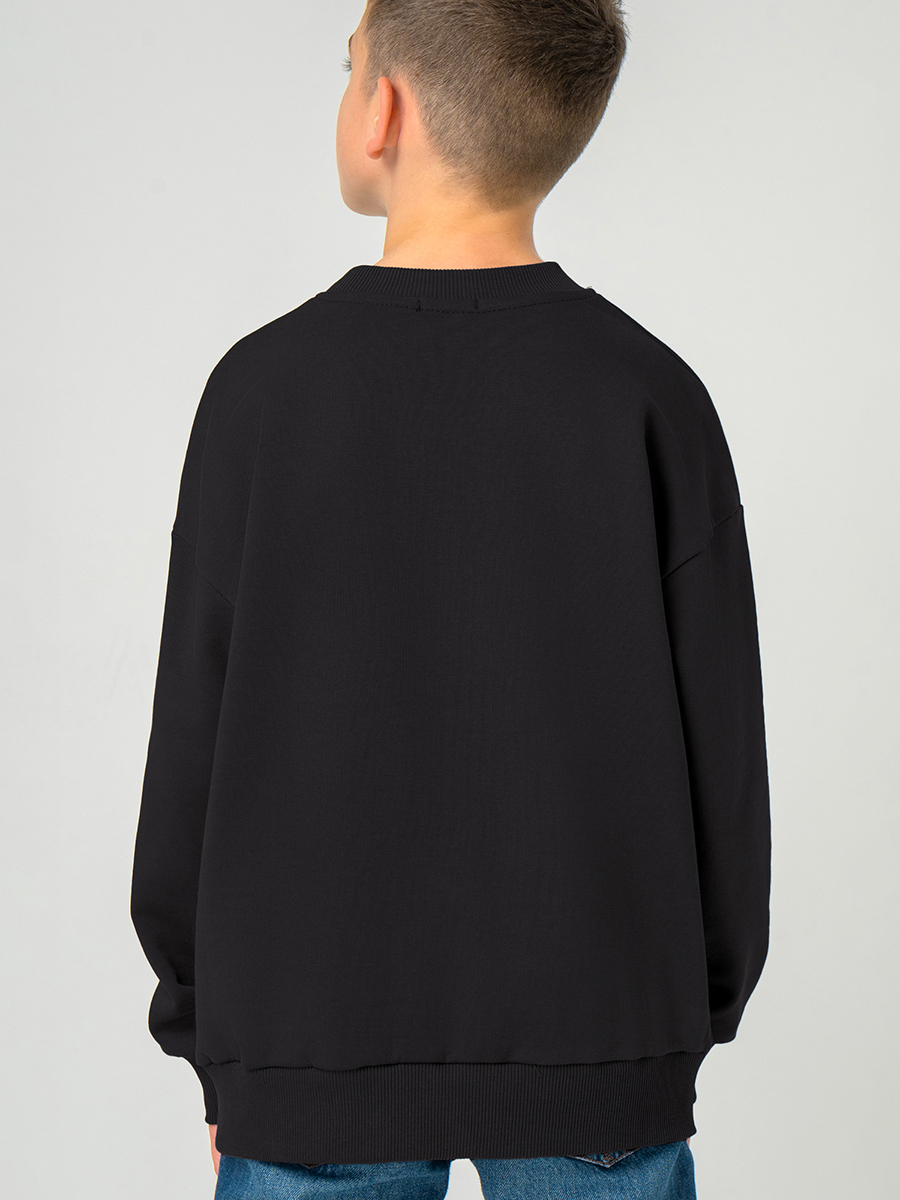 Свитшот HappyFox HF00851черный - фото 9