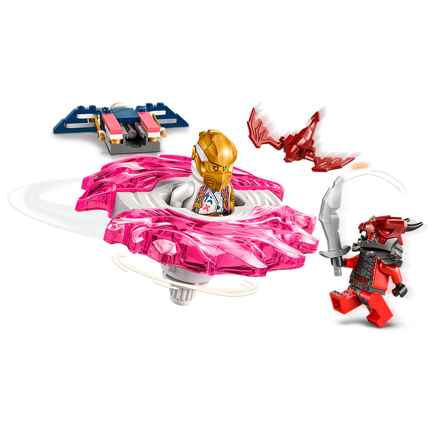 Конструктор LEGO NINJAGO Спиннер Кружитцу Дракона Соры 56 дет. - фото 5