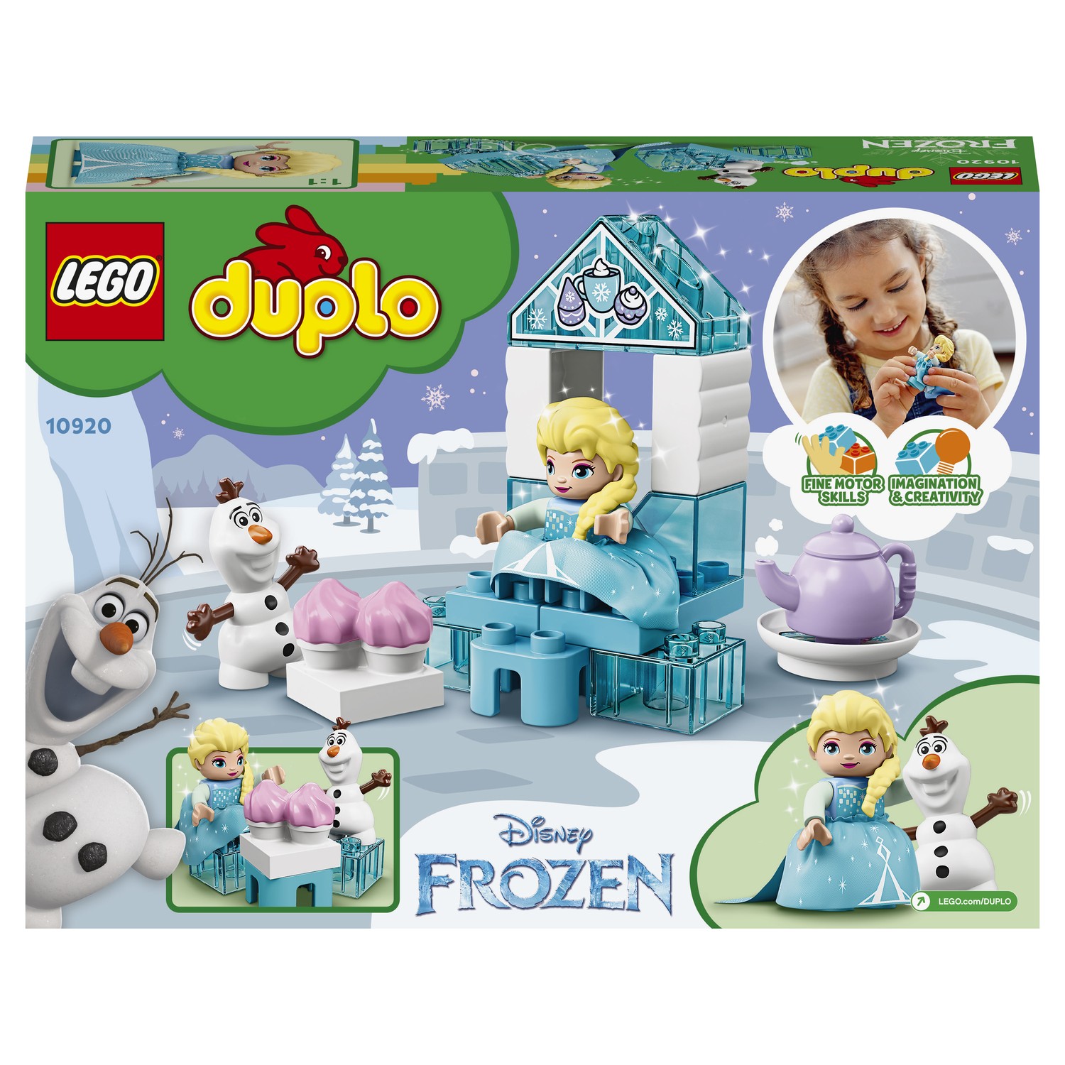 Конструктор LEGO DUPLO Чаепитие у Эльзы и Олафа - фото 3