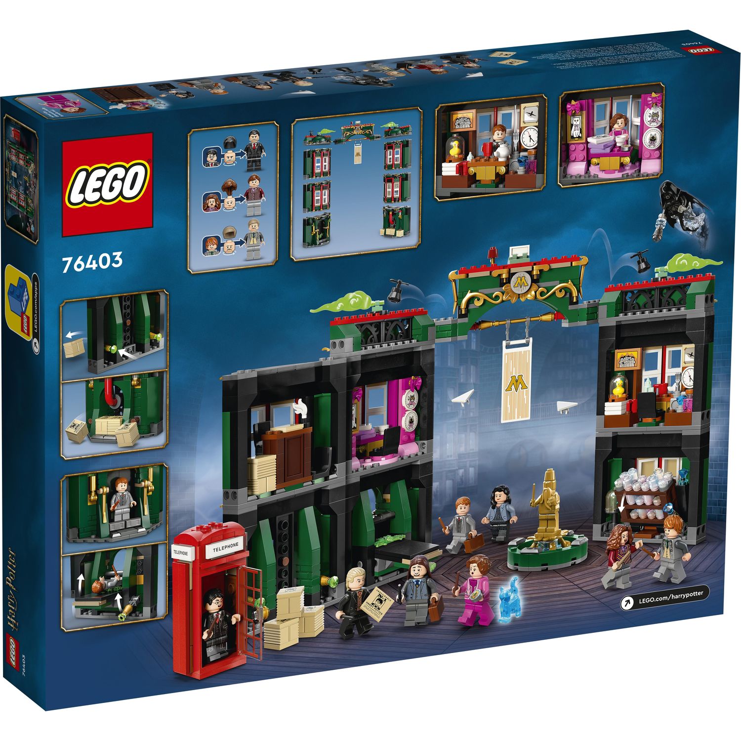 Конструктор LEGO Harry Potter The Ministry of Magic 990 дет. - фото 3