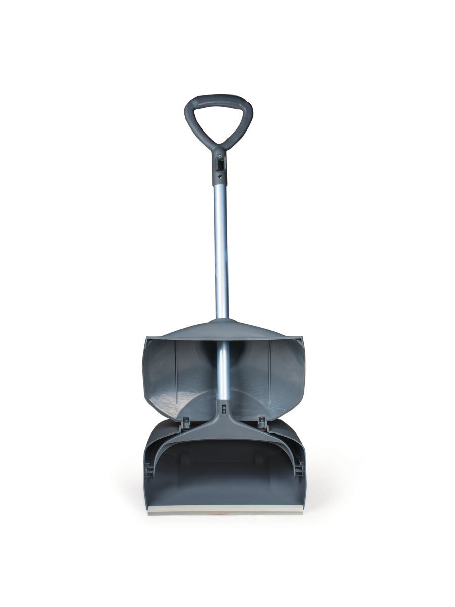 Набор для уборки Лайма Совок для мусора закрывающийся+Щетка на рукоятках - фото 2