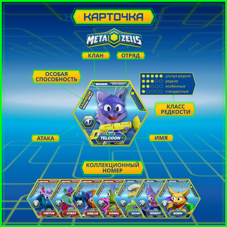 Игровой набор METAZELLS Мега