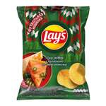 Чипсы из натурального картофеля Lays Сыр чеддер с халапеньо по-мексикански 105г
