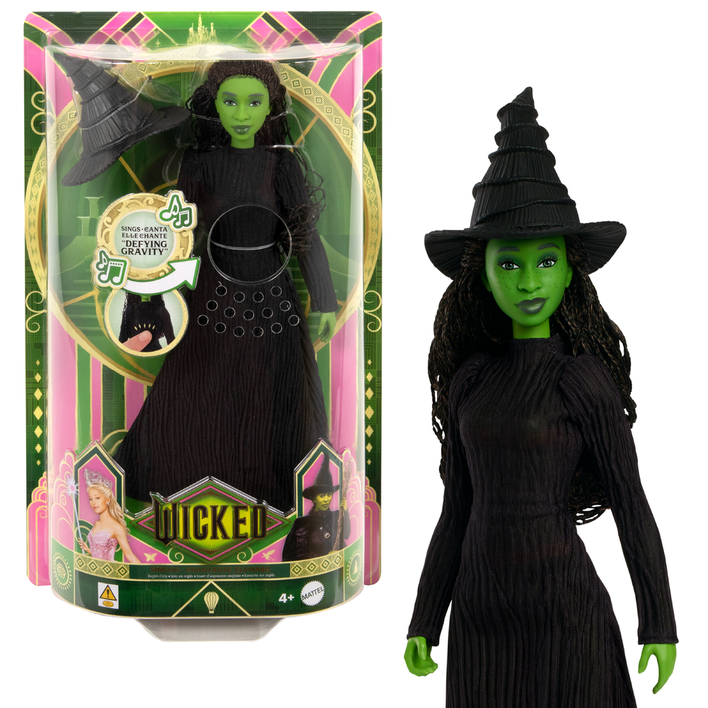 Кукла классическая Mattel Wicked Злая Эльфаба Elphaba JLG48 - фото 1
