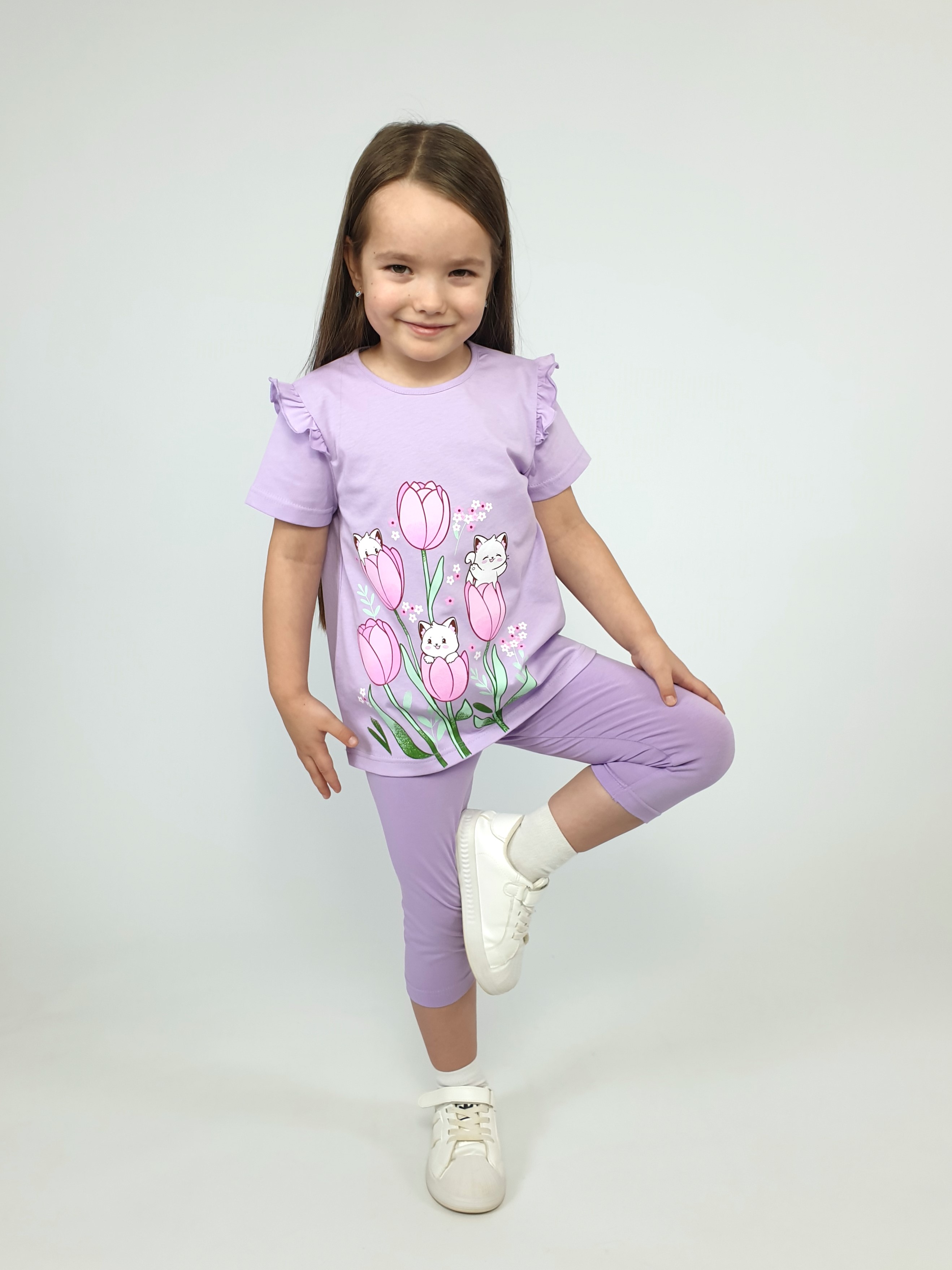 Футболка и шорты Luneva 02-154-2. - фото 3