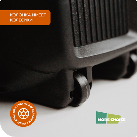 Беспроводная колонка караоке More Choice BK22 Black