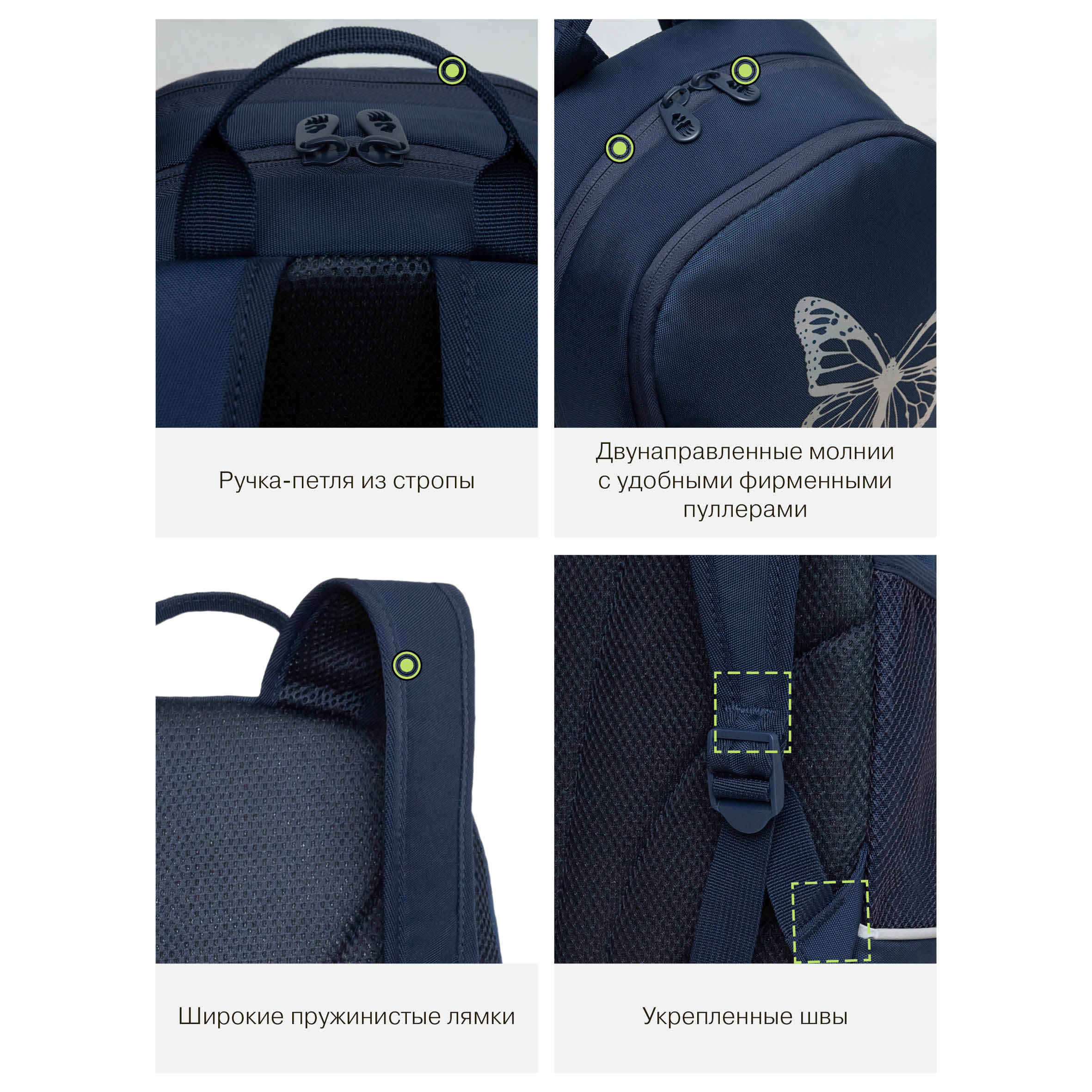 Рюкзак Grizzly для девочки - фото 13