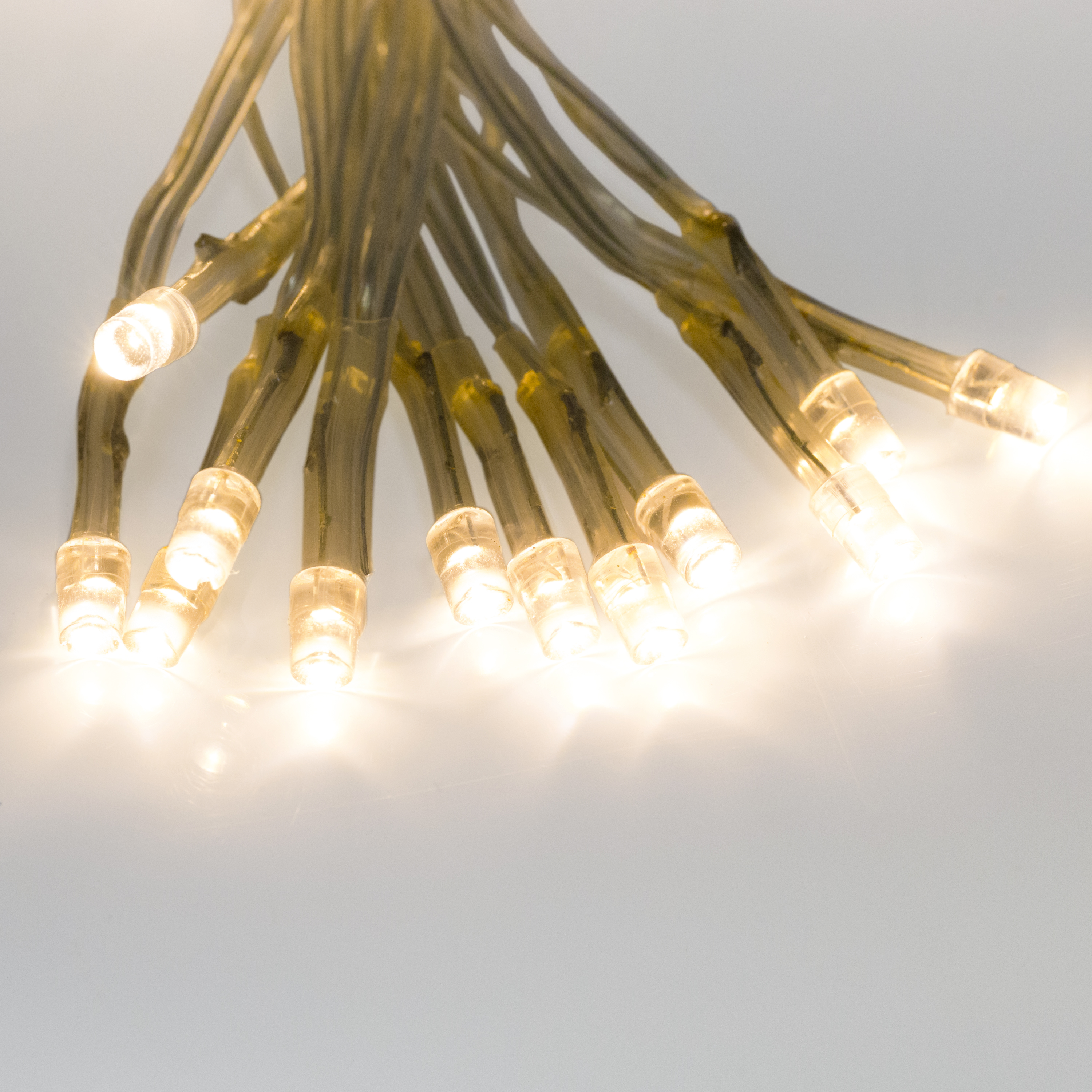 Светодиодная гирлянда NEON-NIGHT Сеть 1.8х1.5 м 8 режимов тепло-белое свечение 215-136 - фото 12