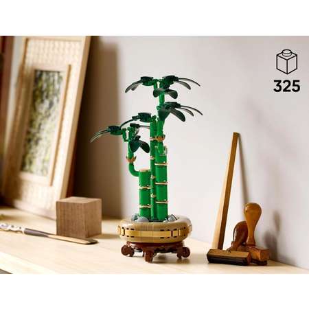 Конструктор LEGO Botanicals Бамбук Символ удачи блочный