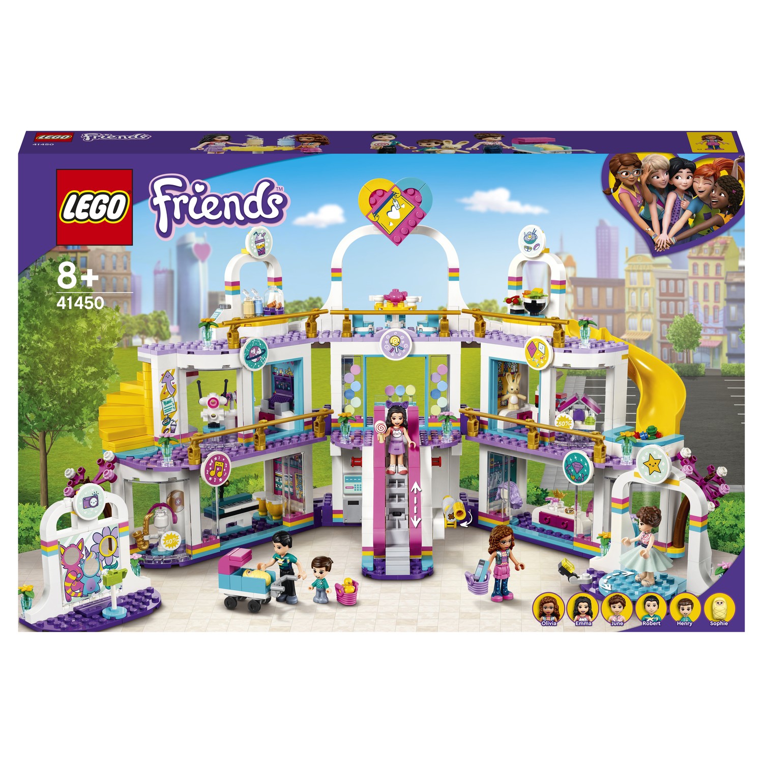 Конструктор LEGO Friends Торговый центр Хартлейк Сити - фото 2
