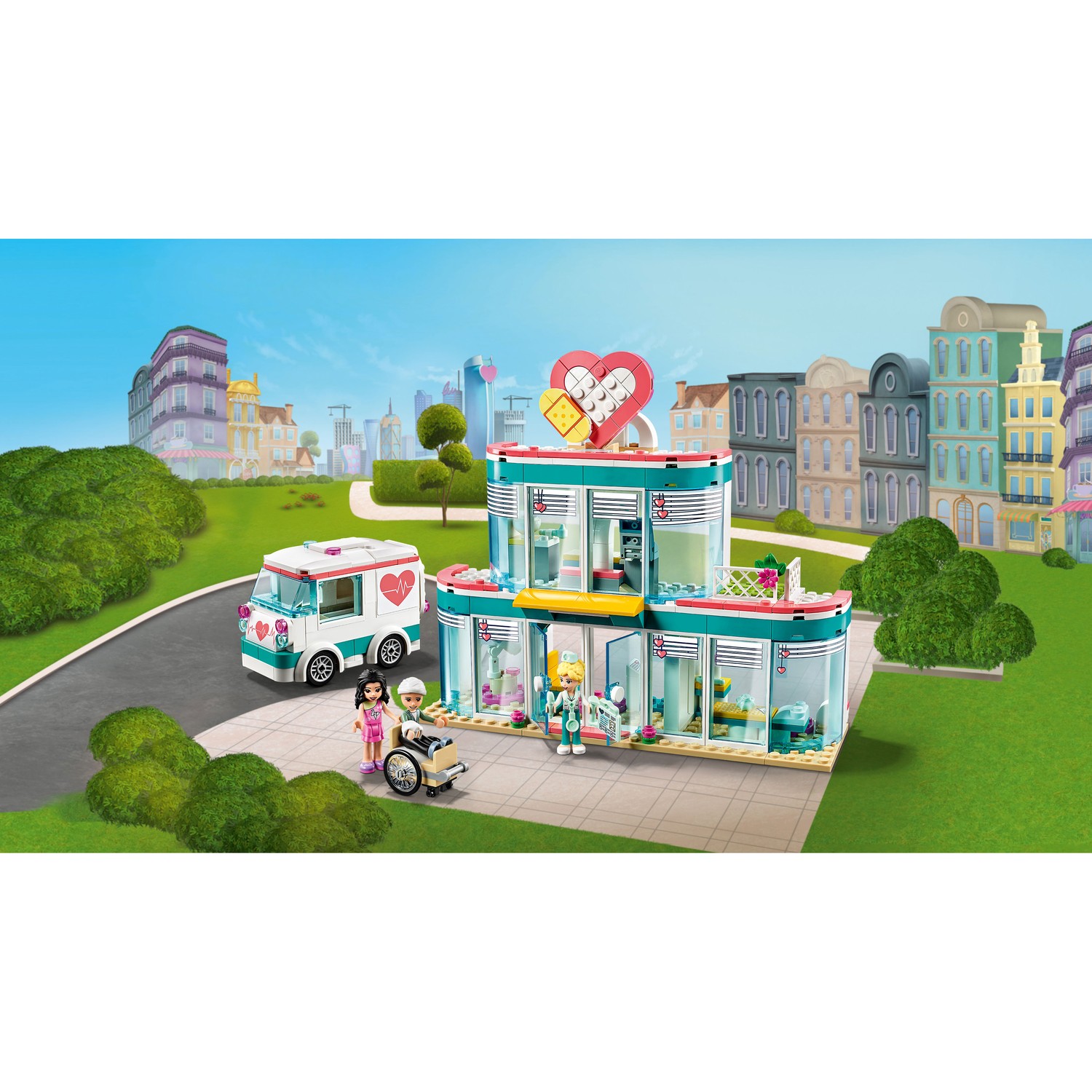 Конструктор LEGO Friends Больница Хартлейк Сити блочный - фото 9