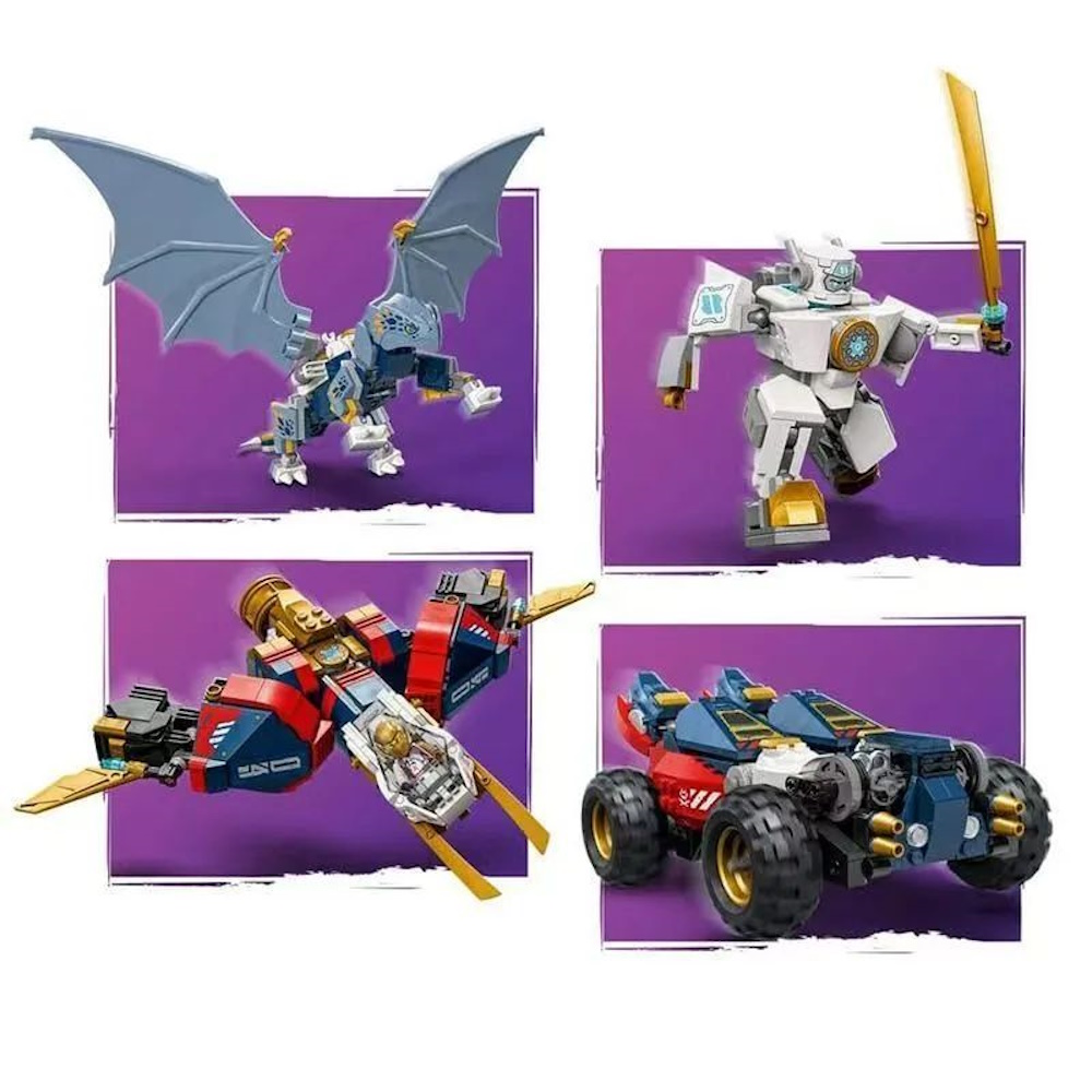Конструктор LEGO NINJAGO робот Зейна 1187 дет. - фото 5