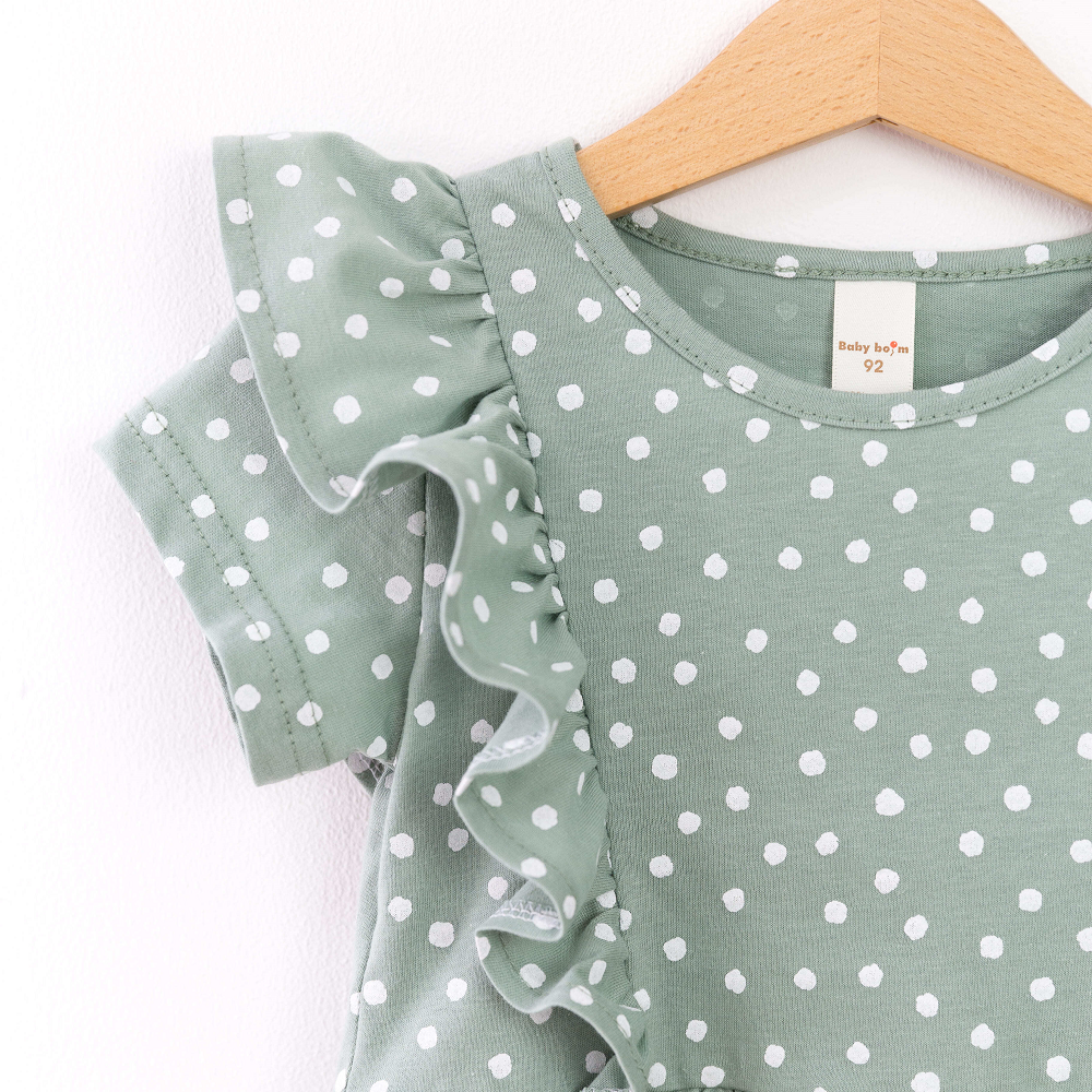 Платье Baby boom С176/2-К Snowbal полынь - фото 4