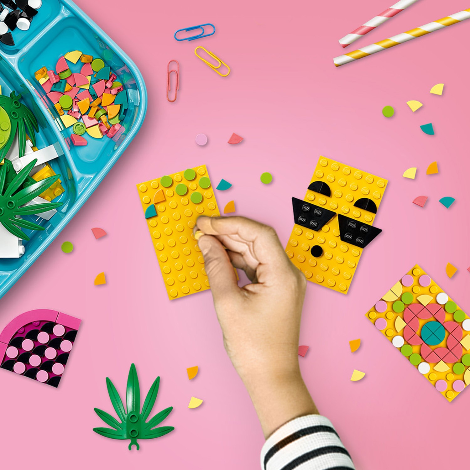 Конструктор LEGO DOTS Подставка Ананас блочный - фото 18