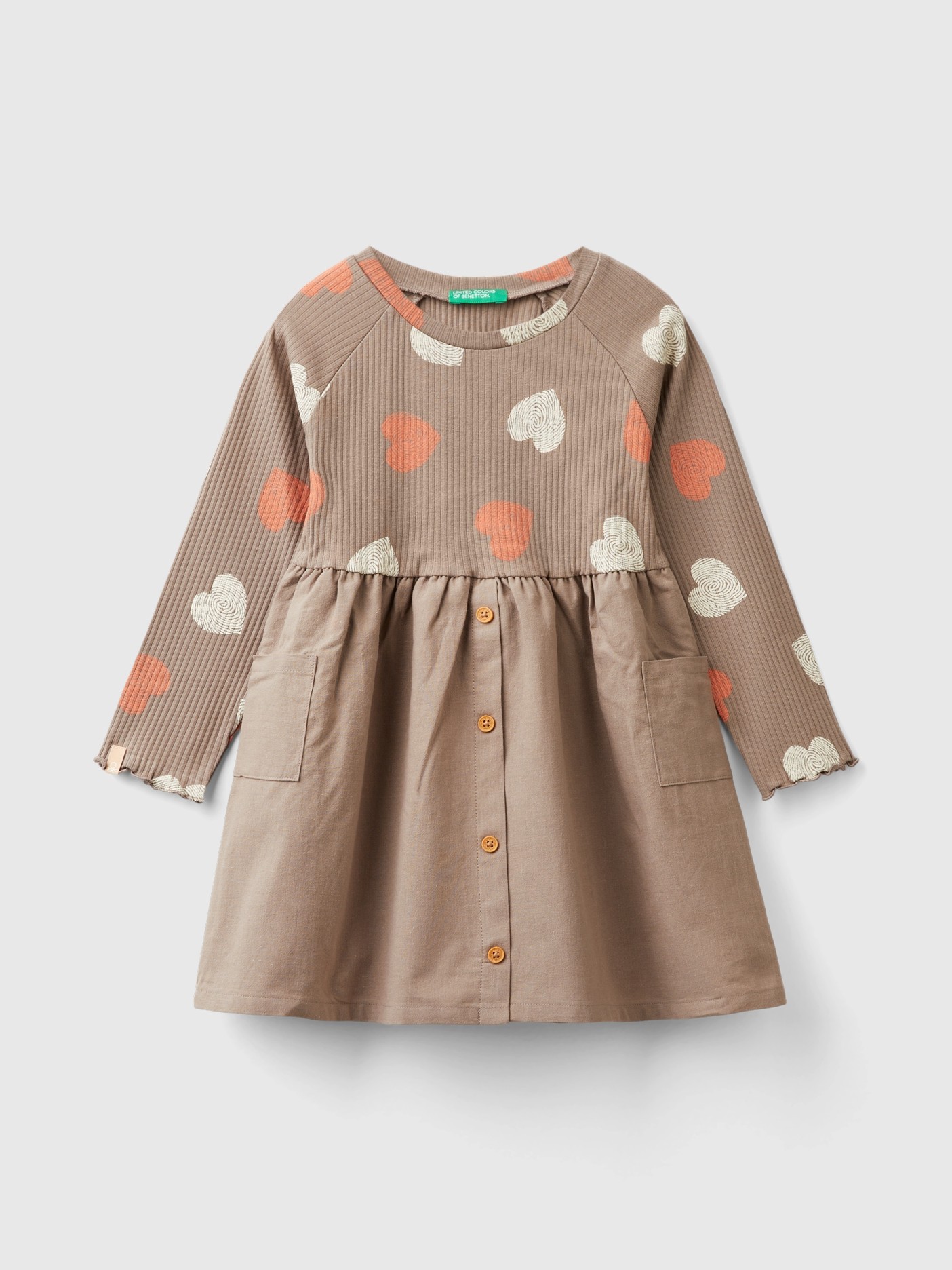 Платье United Colors of Benetton 36LKGV00W_63L - фото 1