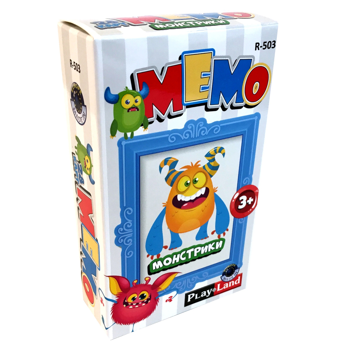 Настольная игра PlayLand Мемо - фото 1