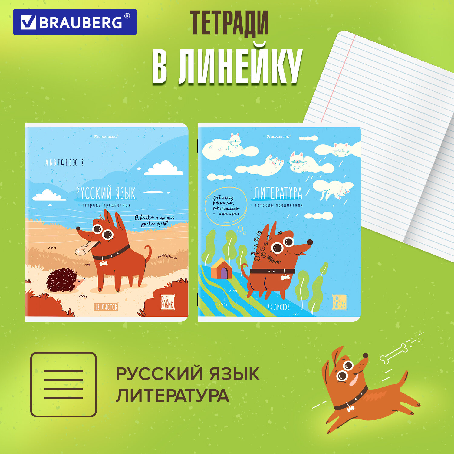 Тетрадь Brauberg 48 лист. 12 шт. - фото 2