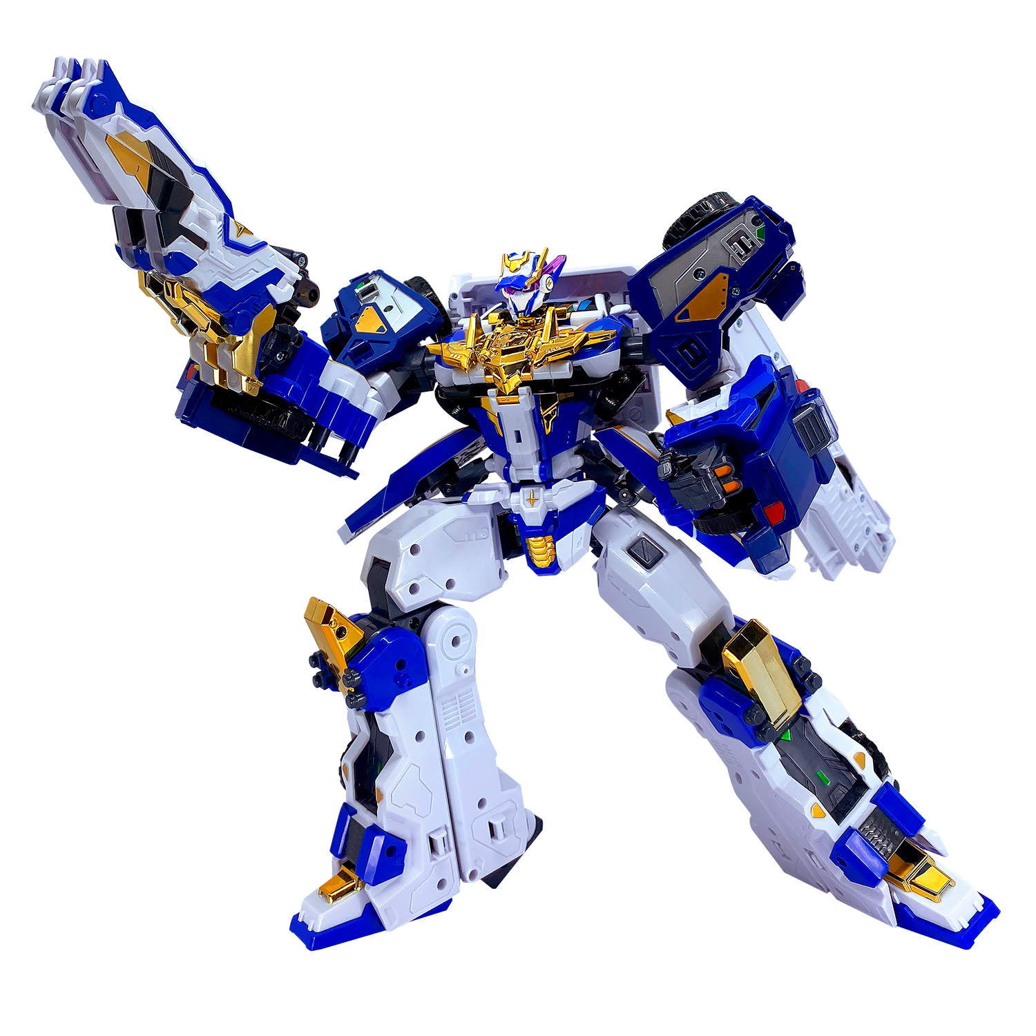 Игровой набор METAL-CARDBOT Блю Коп Тринити - фото 14