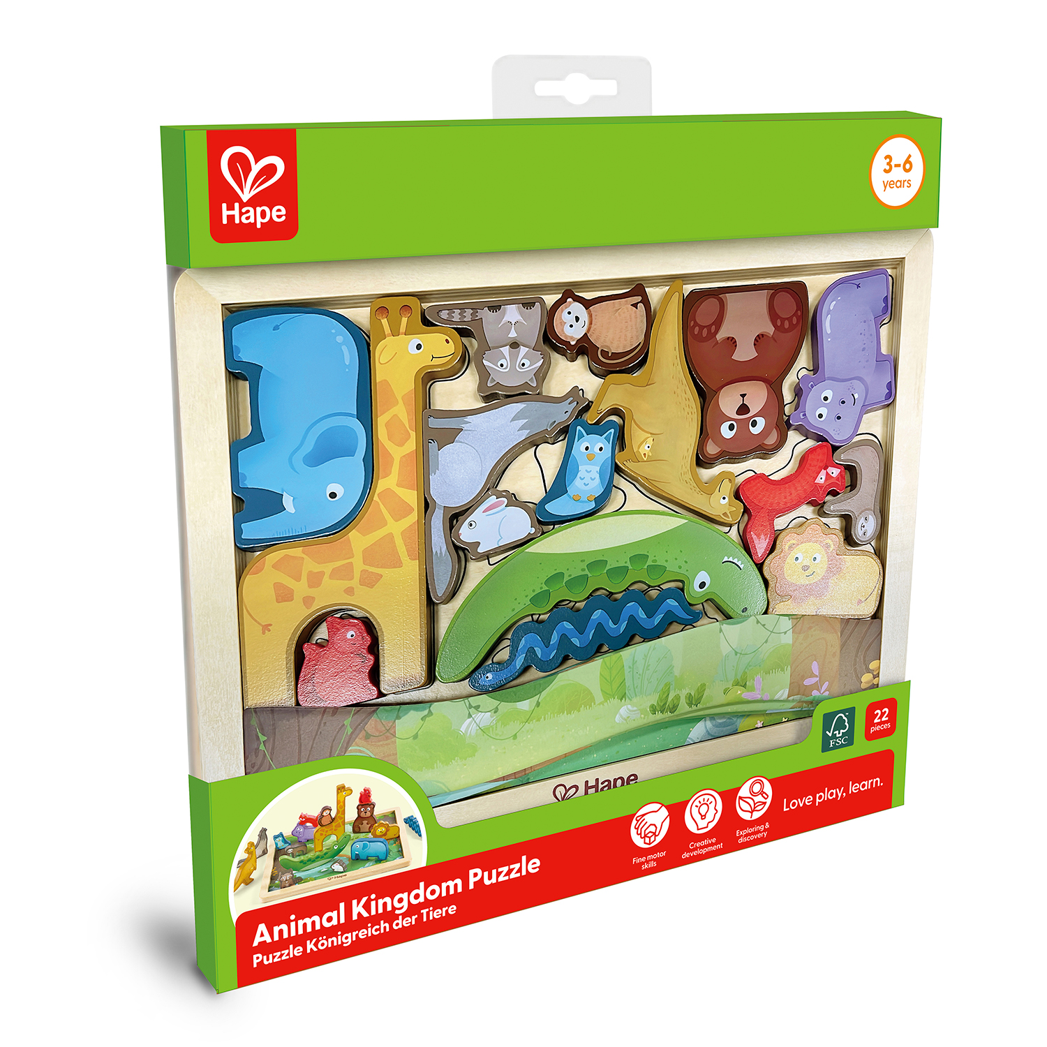 Игрушка Hape пазл - фото 6