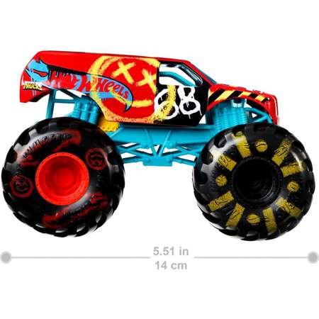Автомобиль Hot Wheels Monster Tracks 1:24