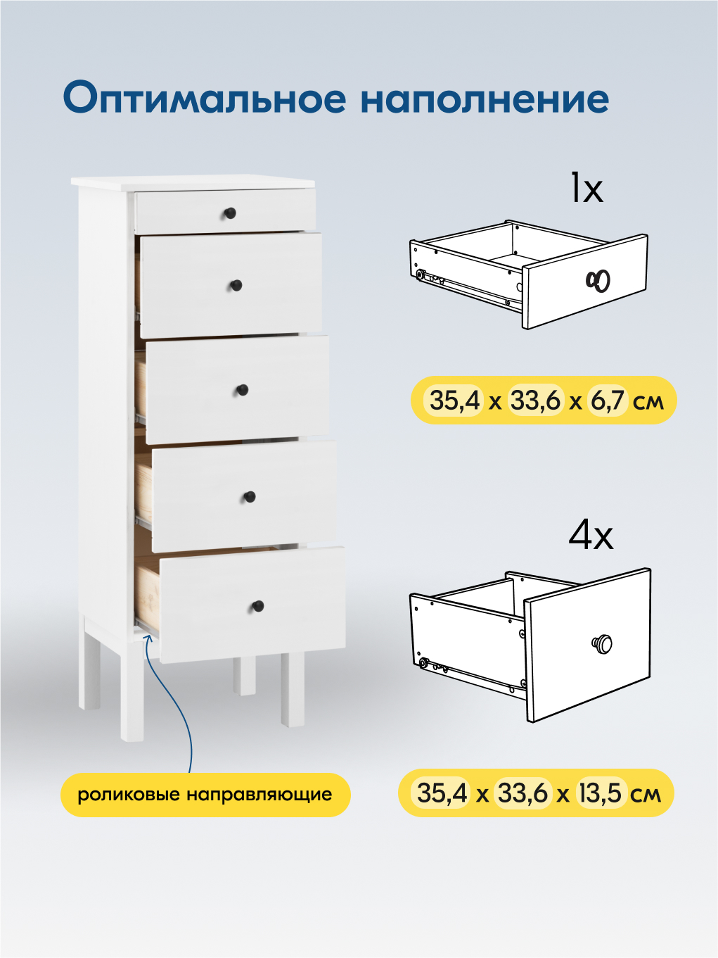 Комод IKEA ТИРАНА - фото 4