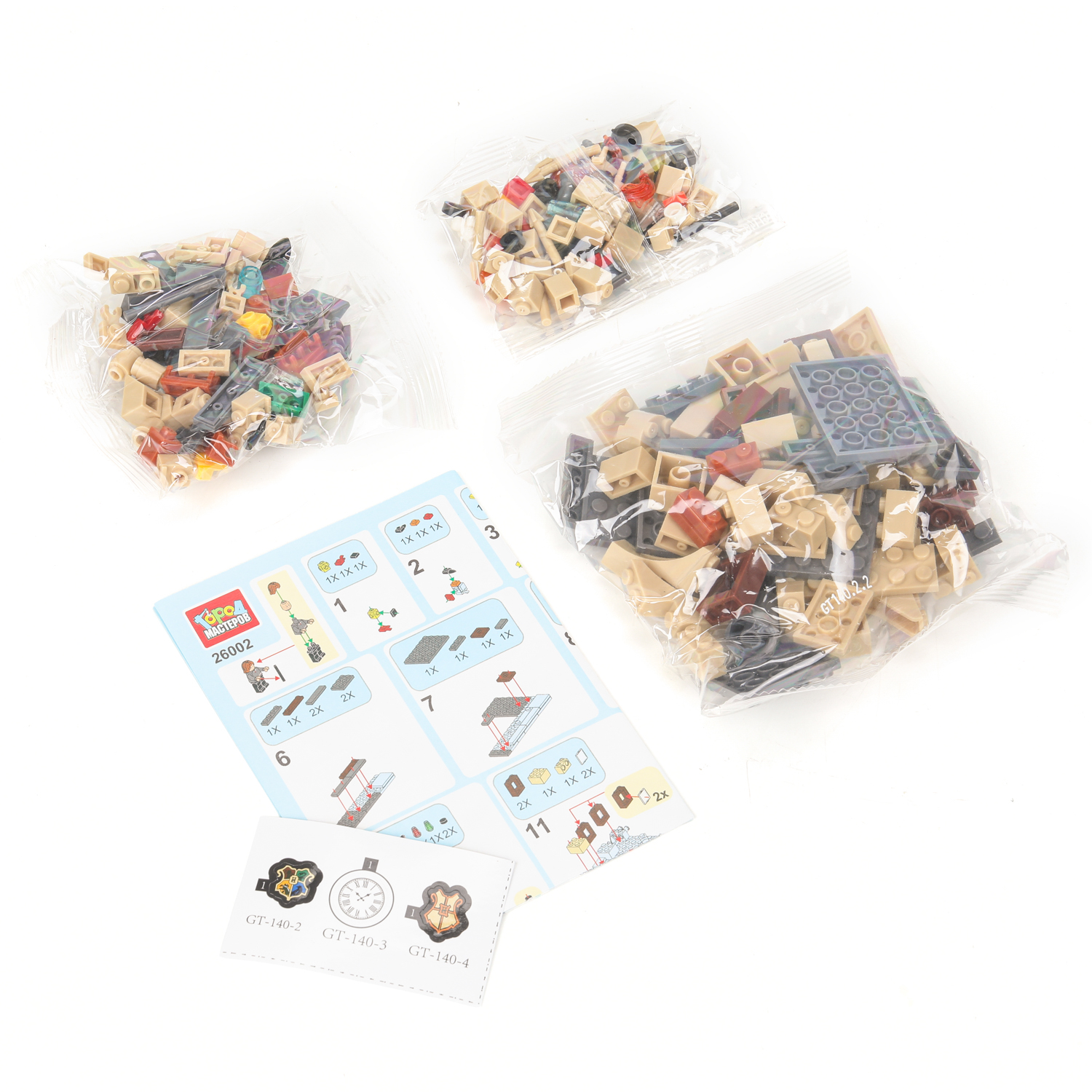 Конструктор Город мастеров Школа волшебства 238 дет. - фото 3