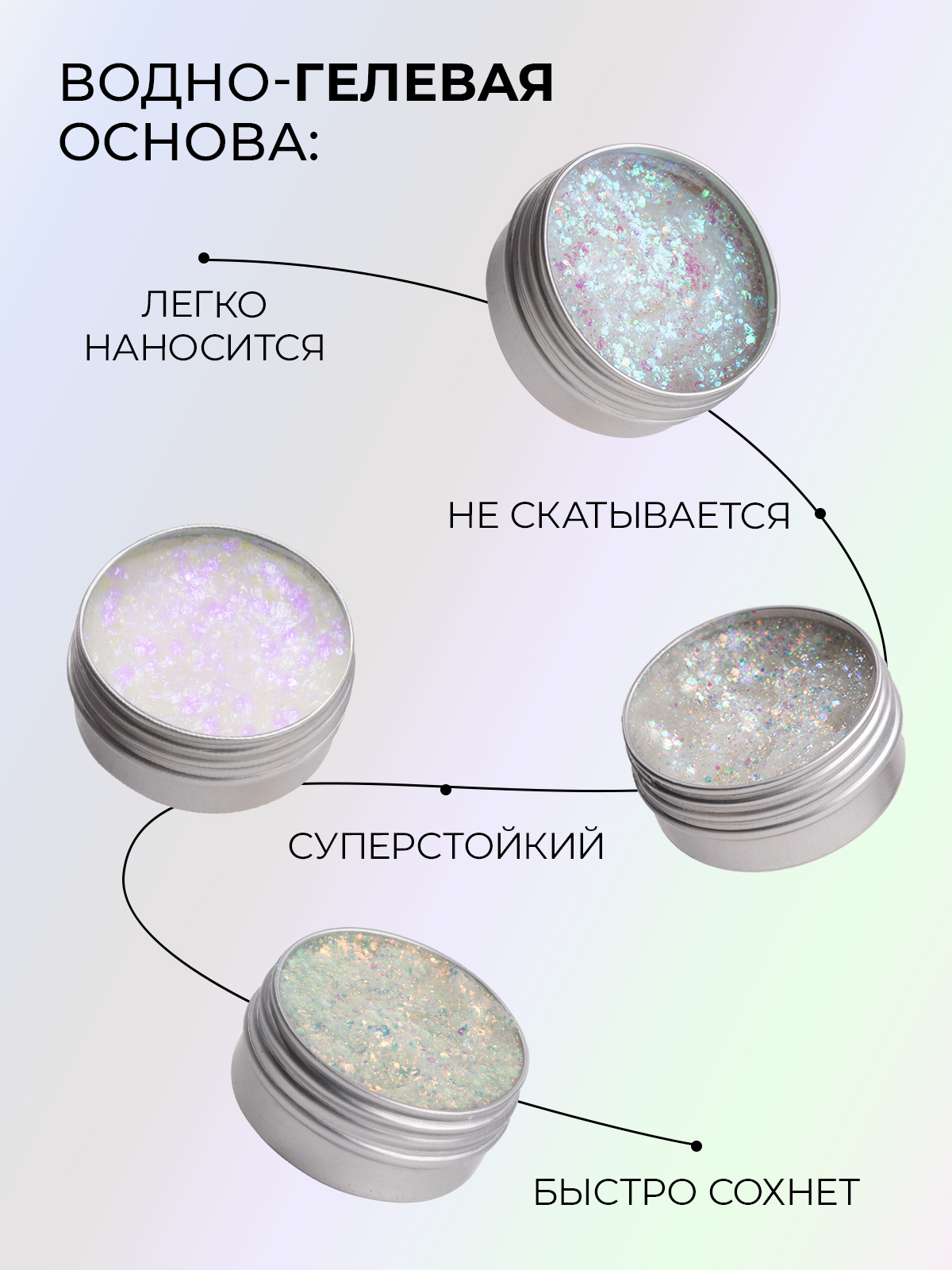 Глиттер SPLASH diamond 32гр - фото 3