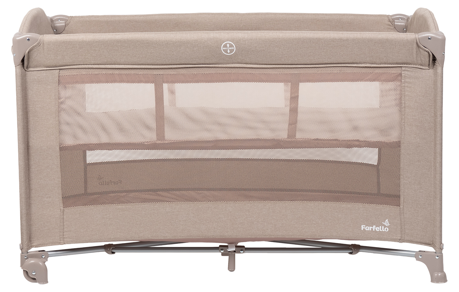 Манеж кровать Farfello Dolly бежевый DL-2 - фото 6