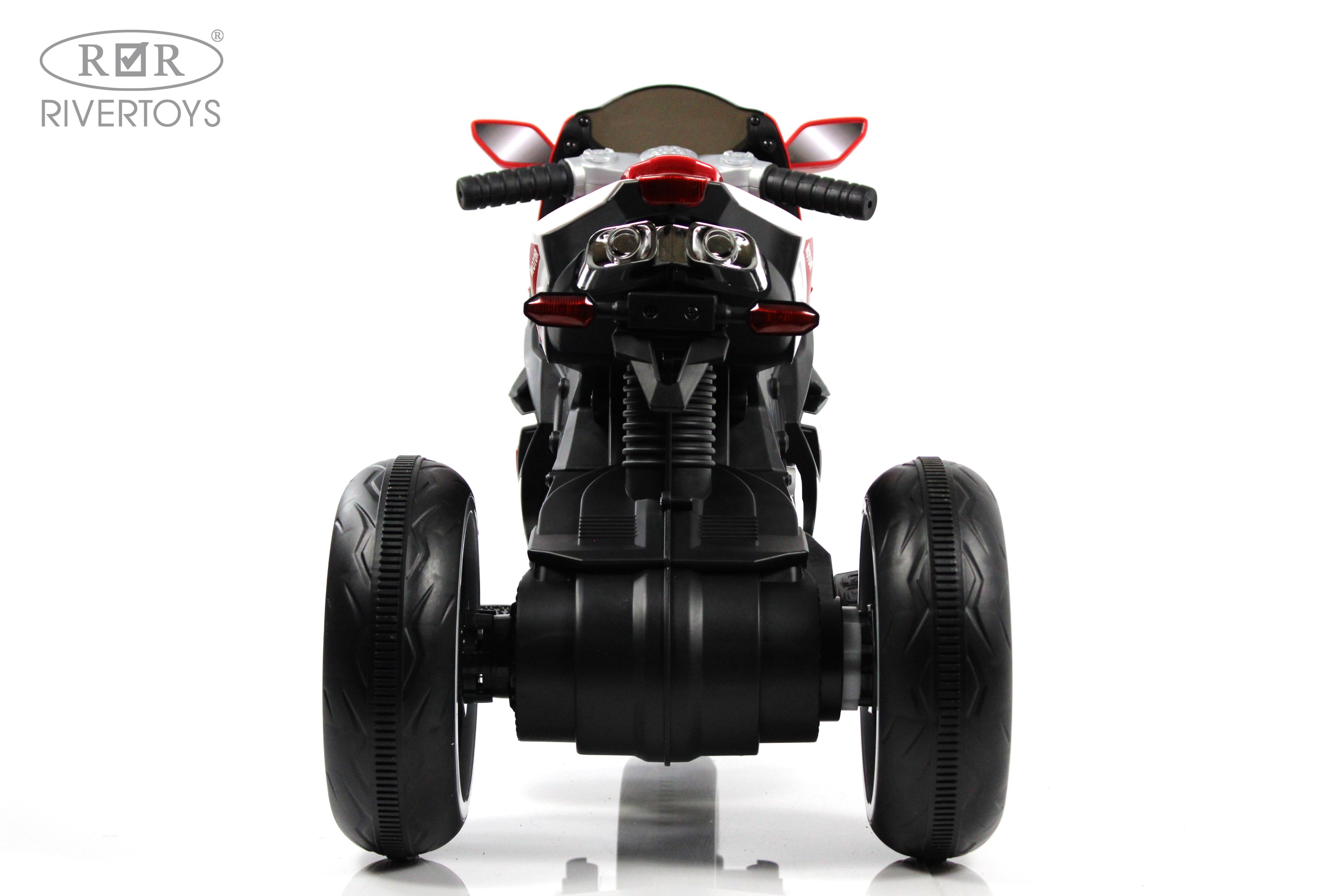 Электромобиль RIVERTOYS K222AM-RED - фото 4