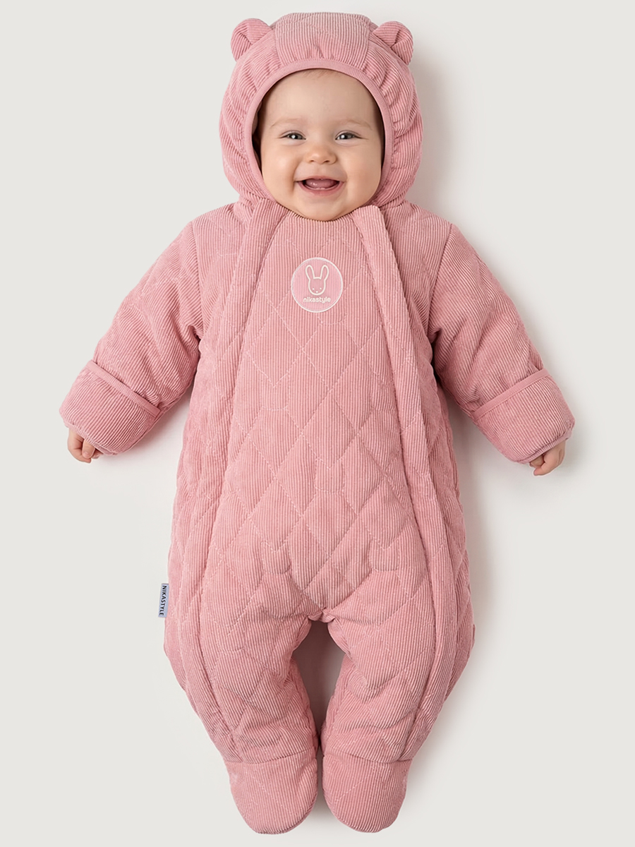 Комбинезон NIKASTYLE 8м9026 розовый мусс - фото 1