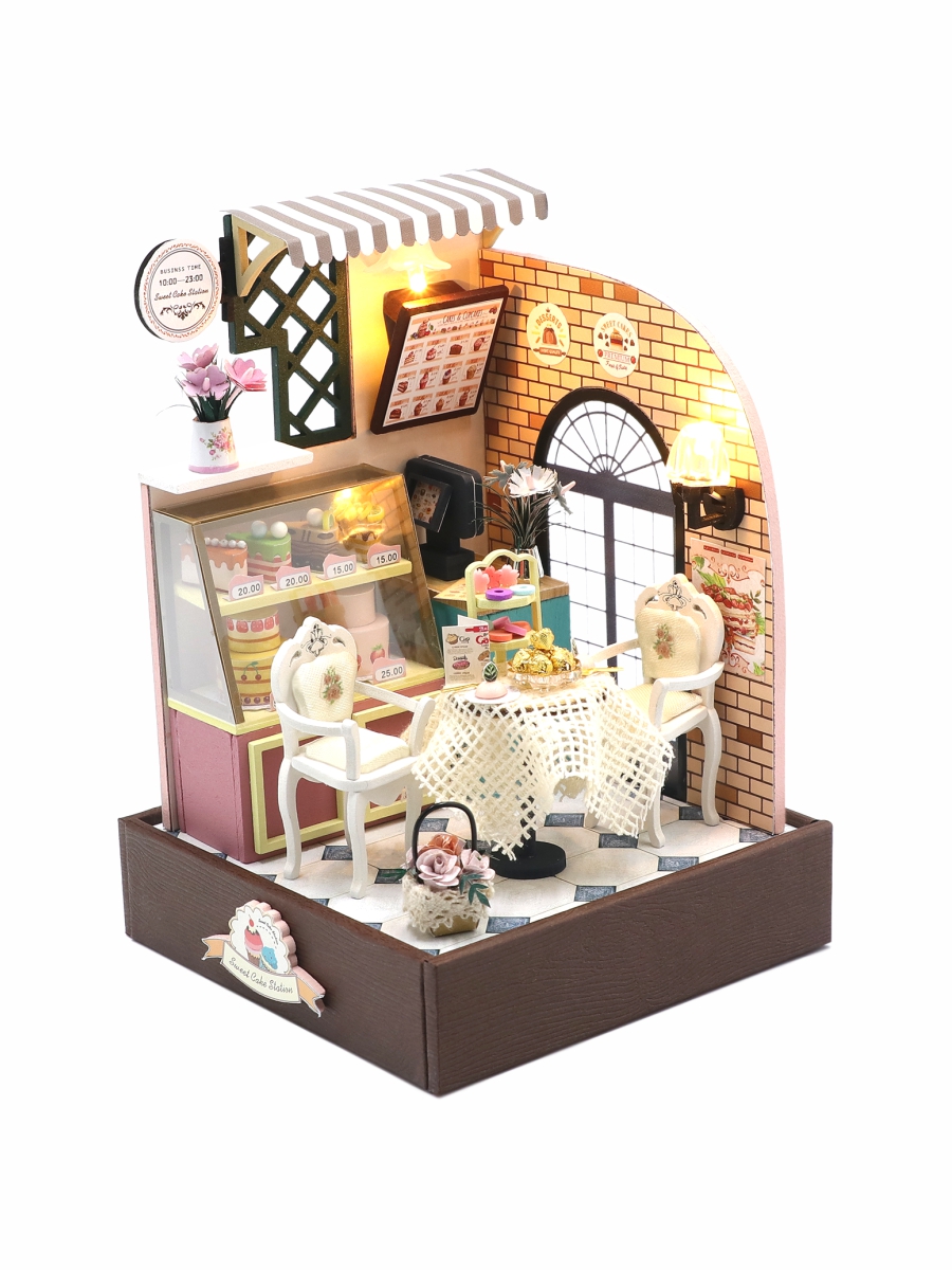 Конструктор Hobby Day Румбокс Кондитерская на углу сборная игровая модель - фото 1