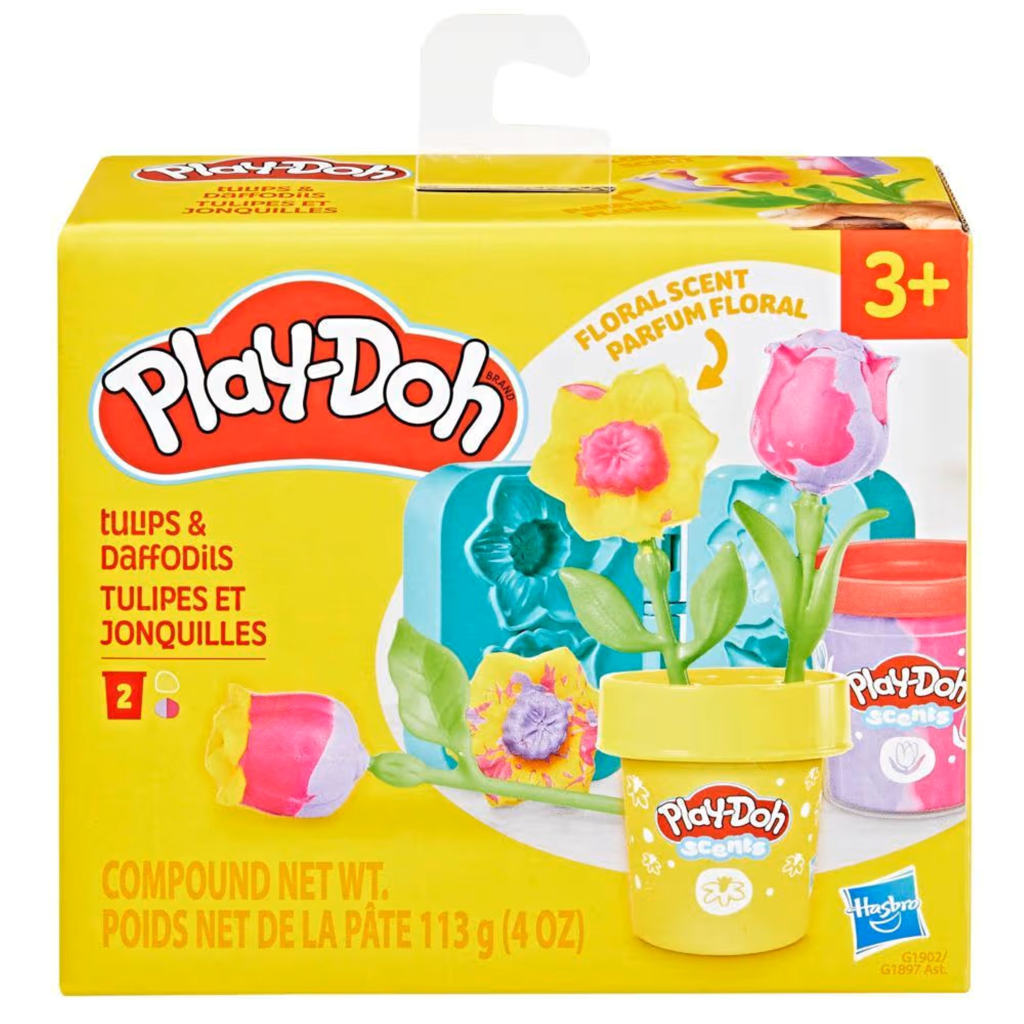 Масса для лепки Hasbro набор Play-Doh Цветочный дуэт - фото 6