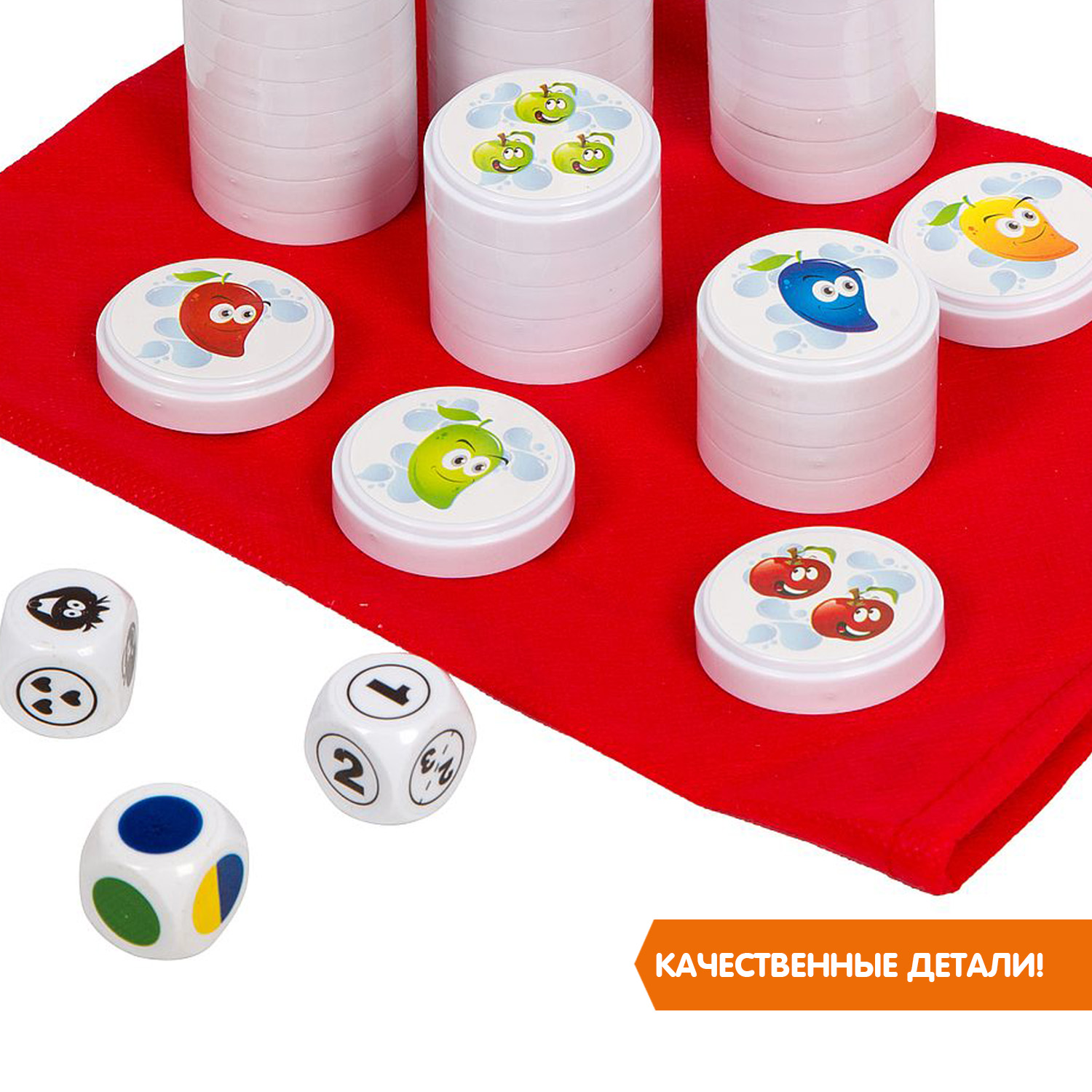 Настольная игра Bondibon на внимательность Фруктики - фото 6