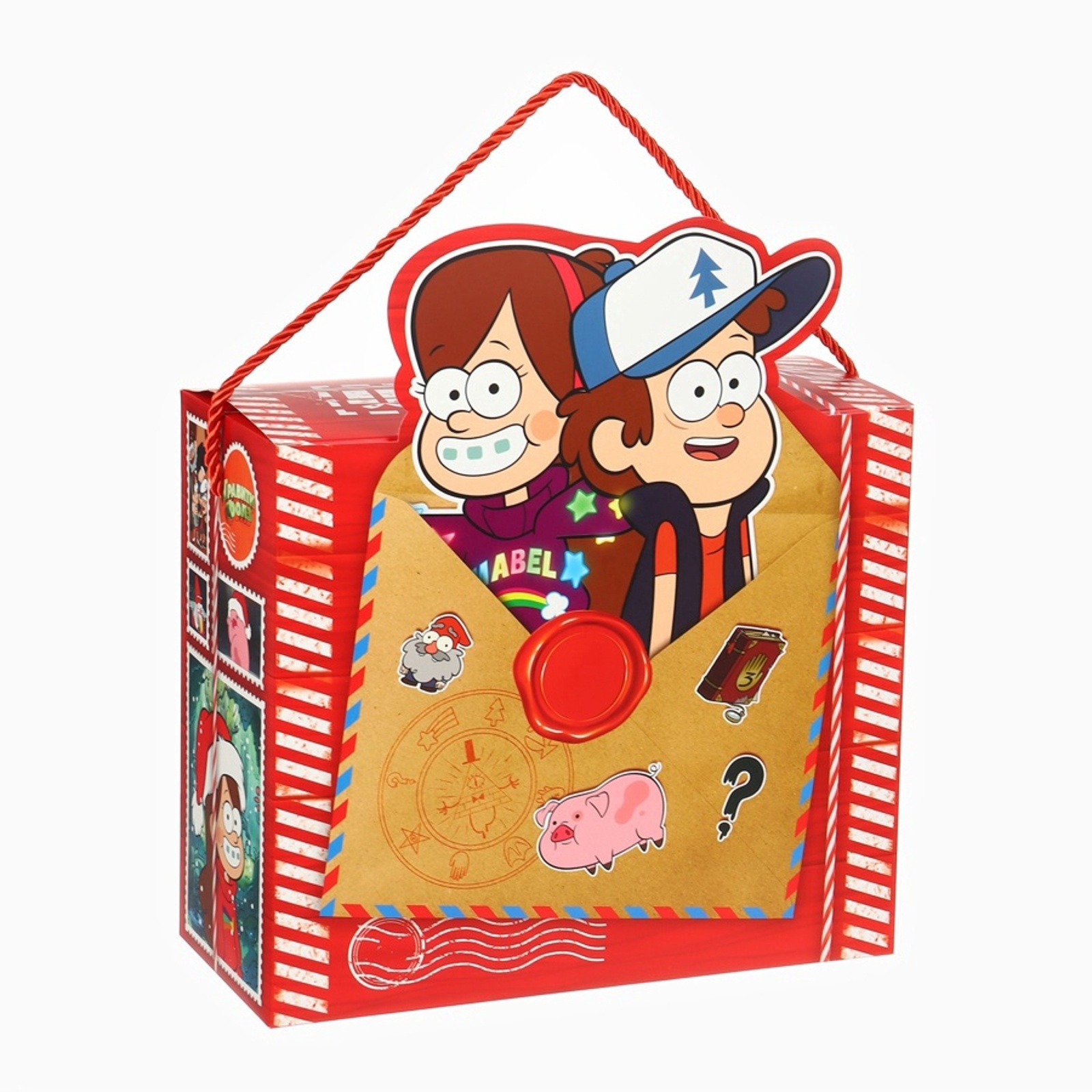 Пакет-коробка Дарите Счастье "Новогодний", 27 х 23 х 12 см - фото 2