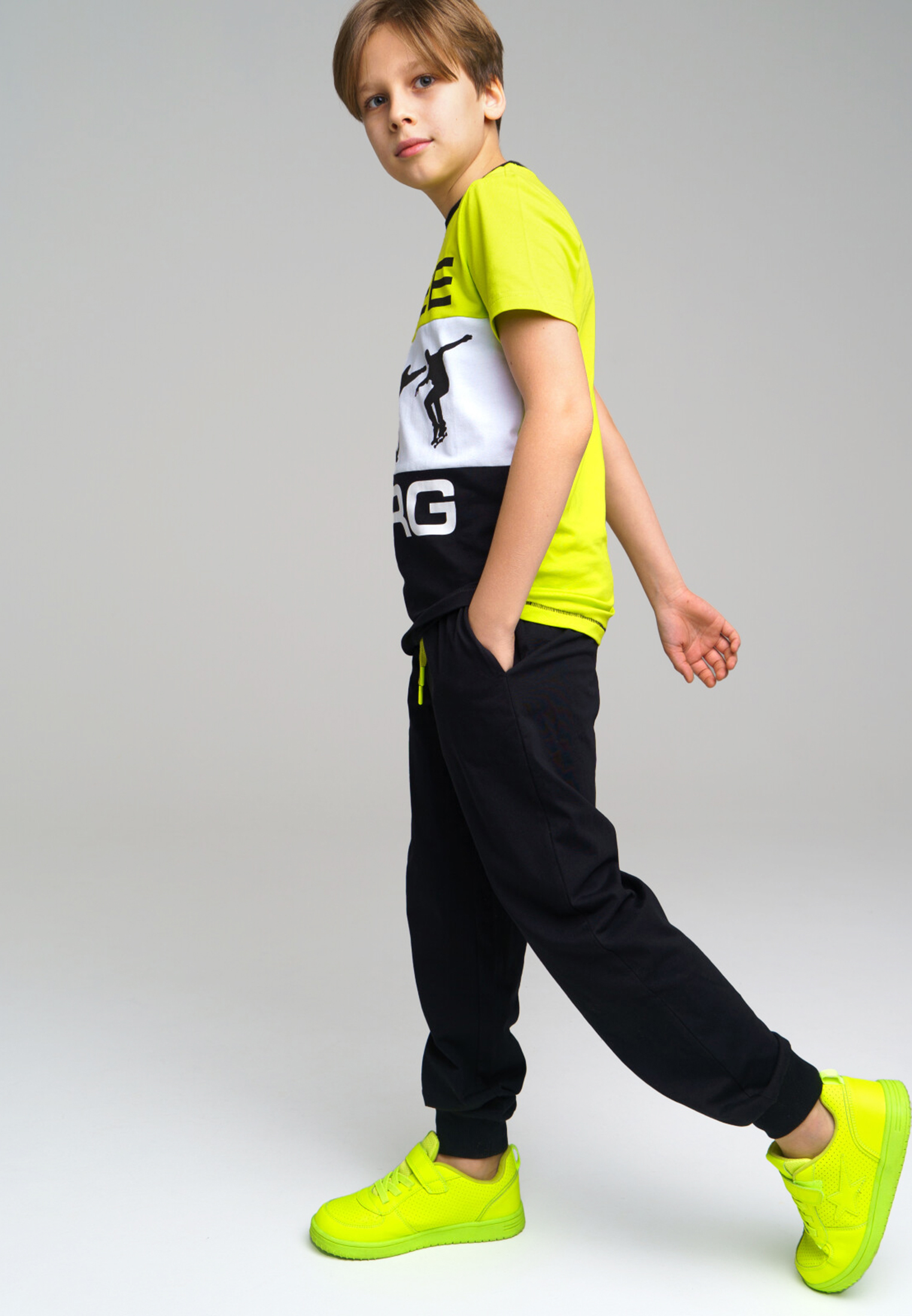 Футболка и брюки PlayToday 12411371 - фото 2