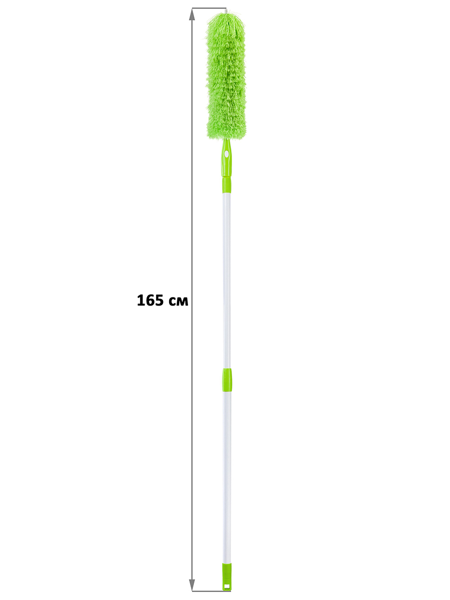 Щетка El Casa для уборки 165 см Салатовая - фото 2